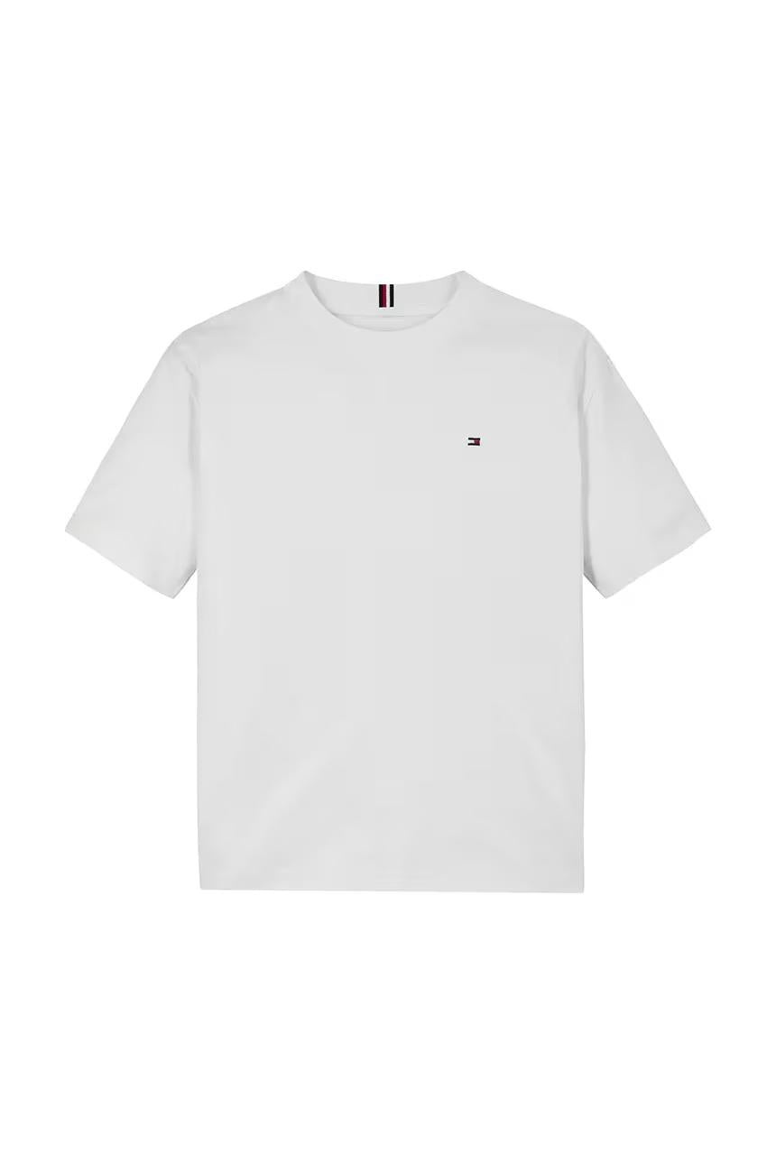 T-shirt con bandierina ricamata KB0KB09601J YBR TOMMY HILFIGER 