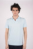 Polo in tricot di cotone, in punto piqué new helgo