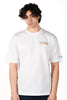 Delmar T-shirt with St. Barth Happy Hour print and large graphic on the back