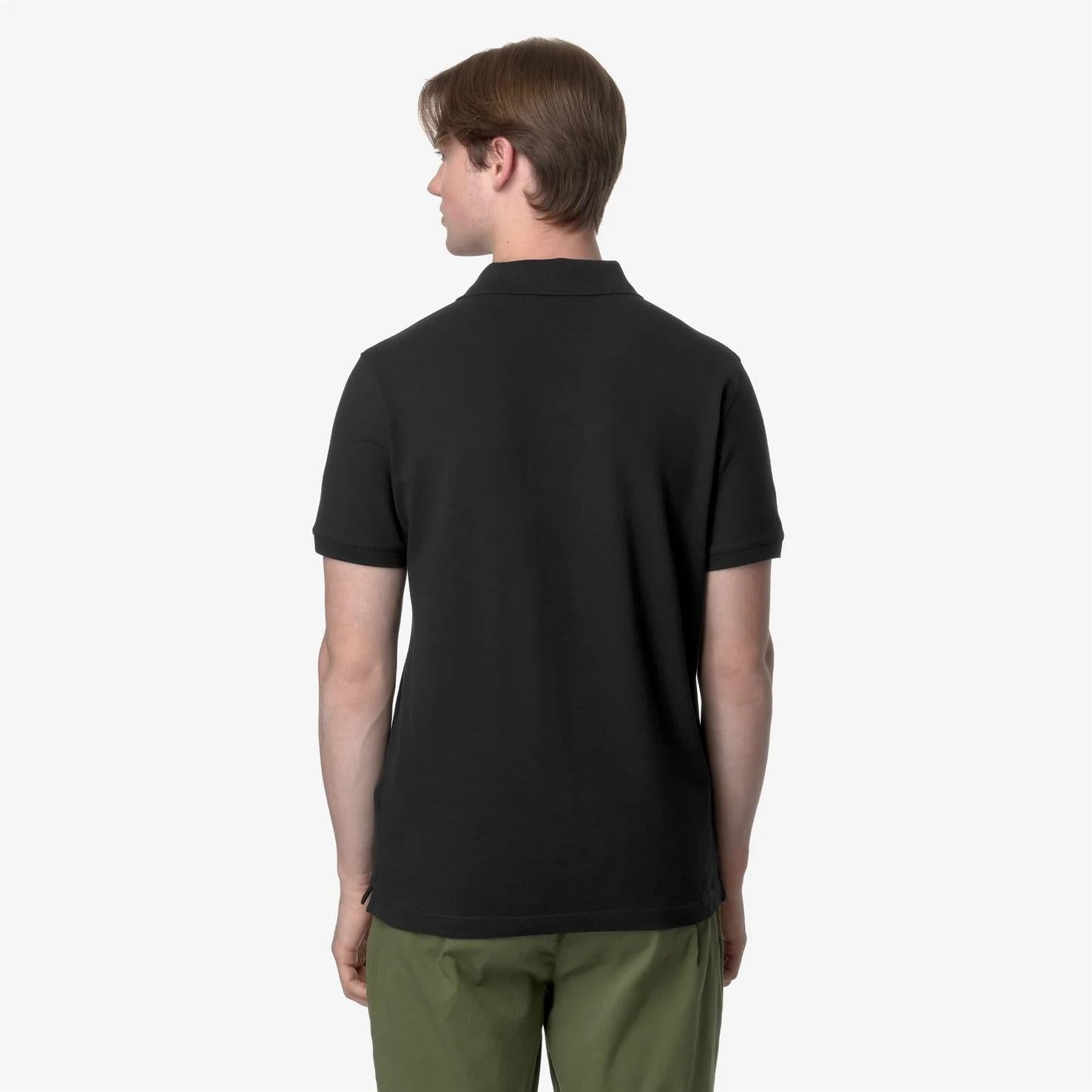 Polo Uomo Stretch Piquet nero K5127BW USY K-WAY 