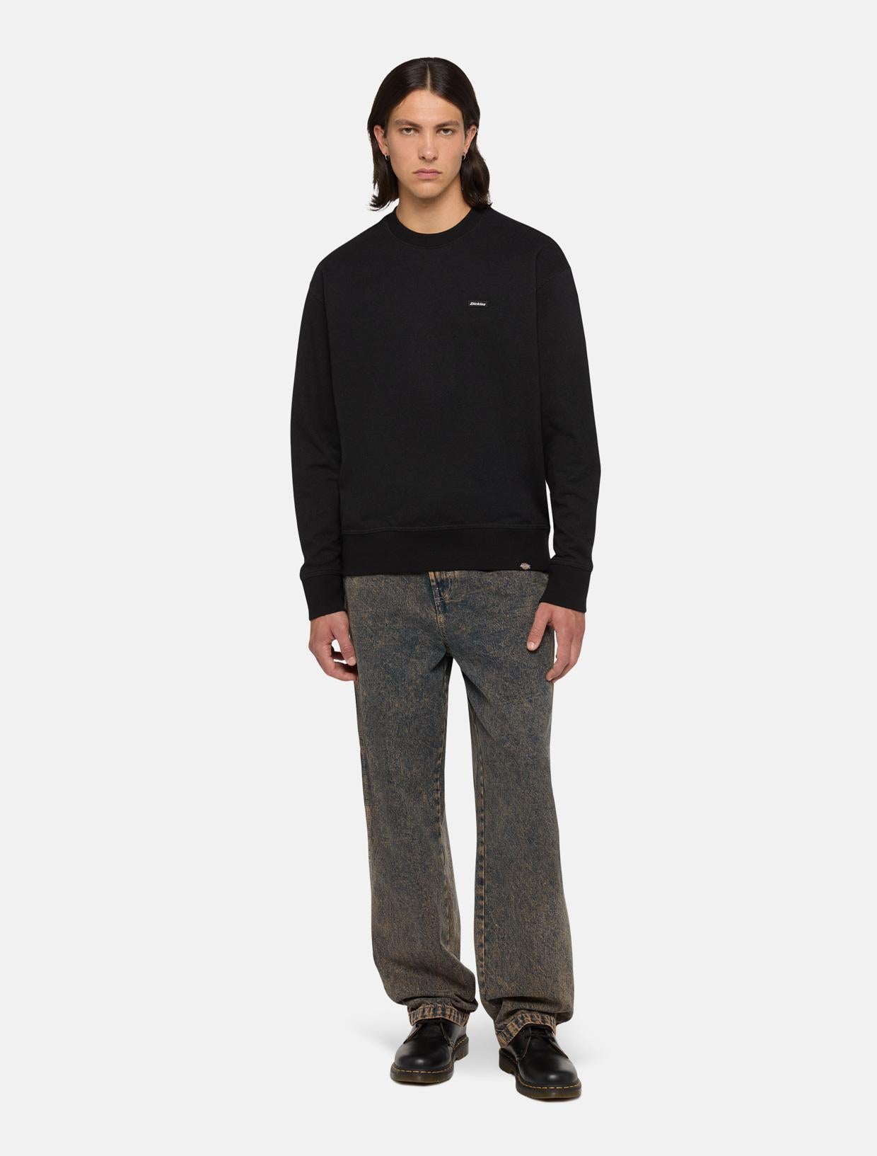 Felpa girocollo Clancy DK0A87CK BLK1 DICKIES 
