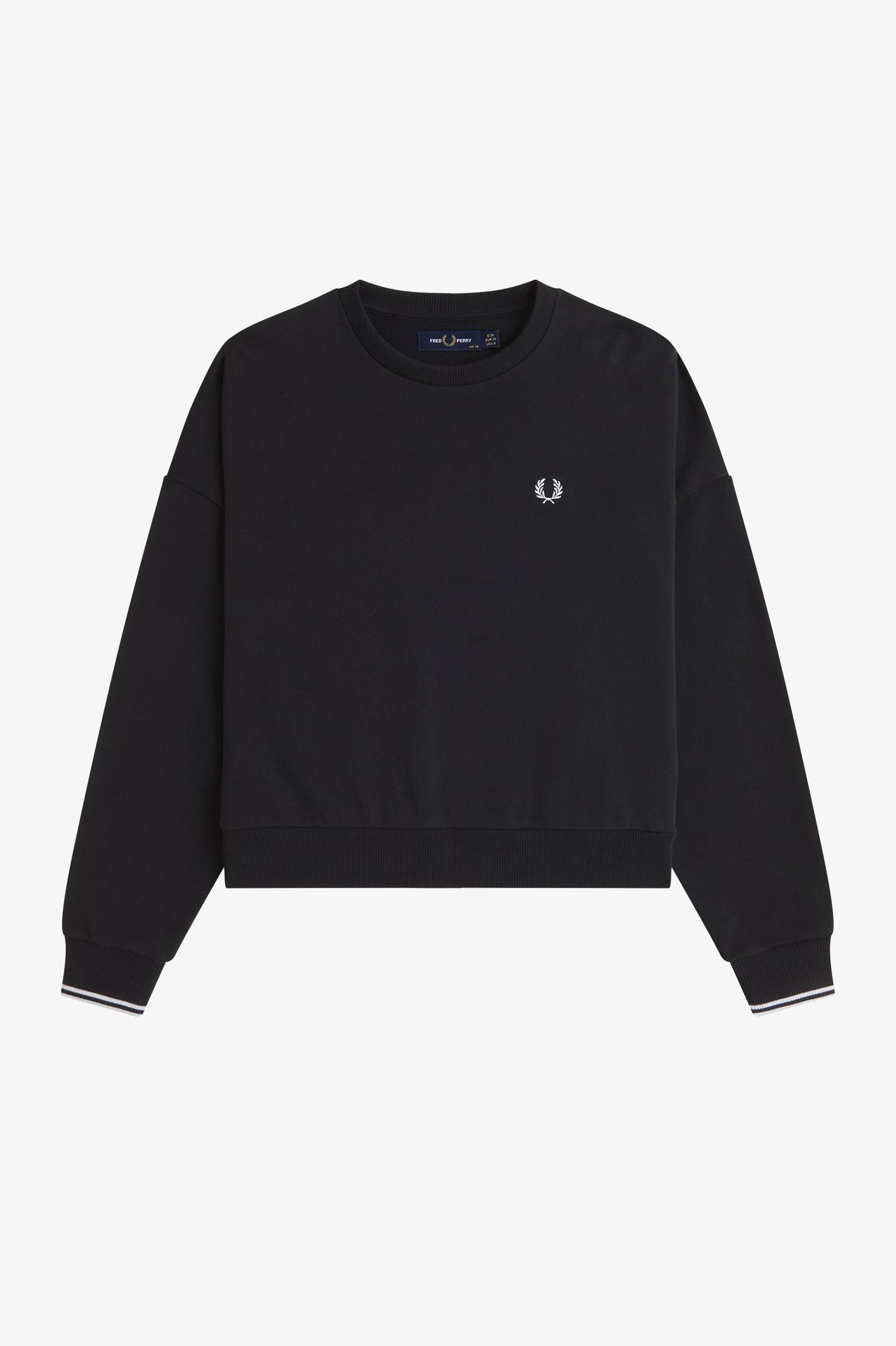 Felpa girocollo G114855 102 FRED PERRY 