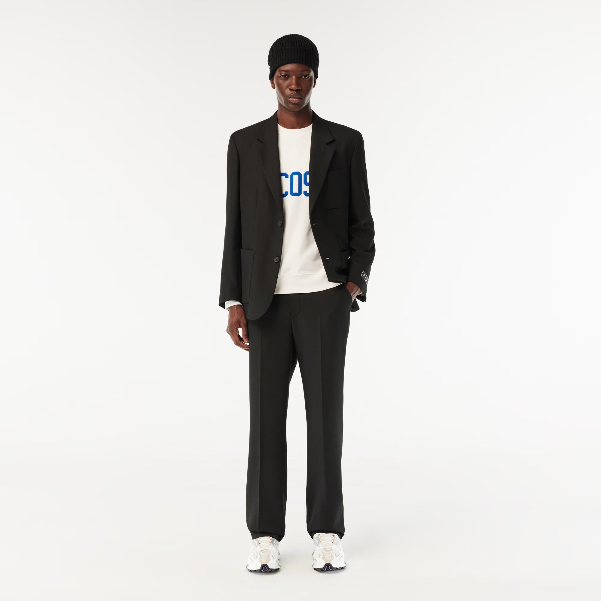 Berretto in lana a costine RB0001 031 LACOSTE 