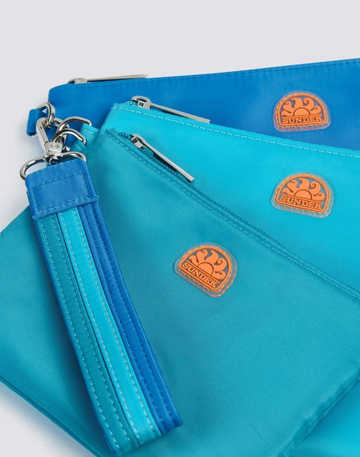 Han mini pochette a tre con portachiavi  AM083ABPY800 A7402 SUNDEK 