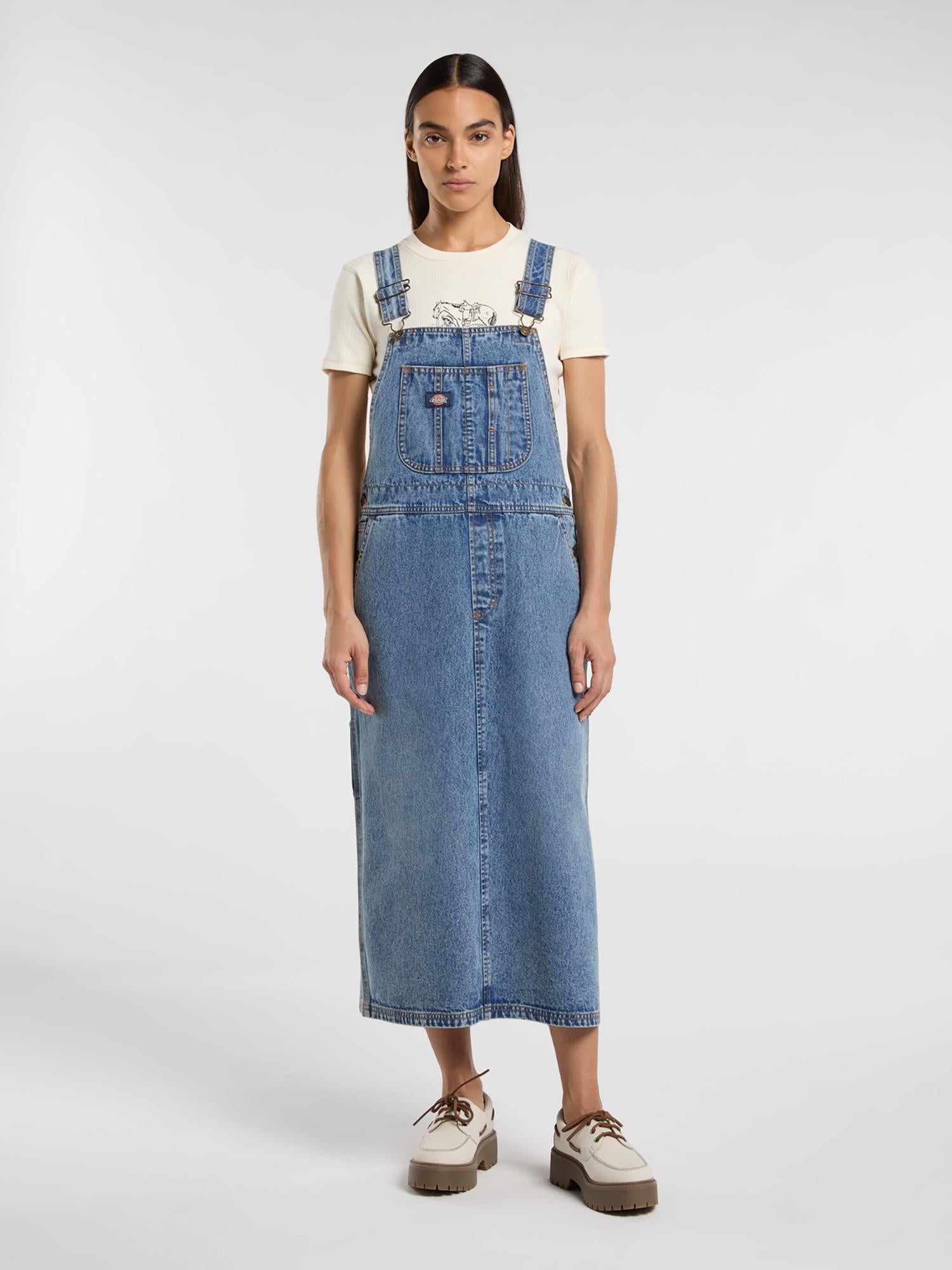 Abito Lungo In Salopette DK0A4Z6T K211 DICKIES 