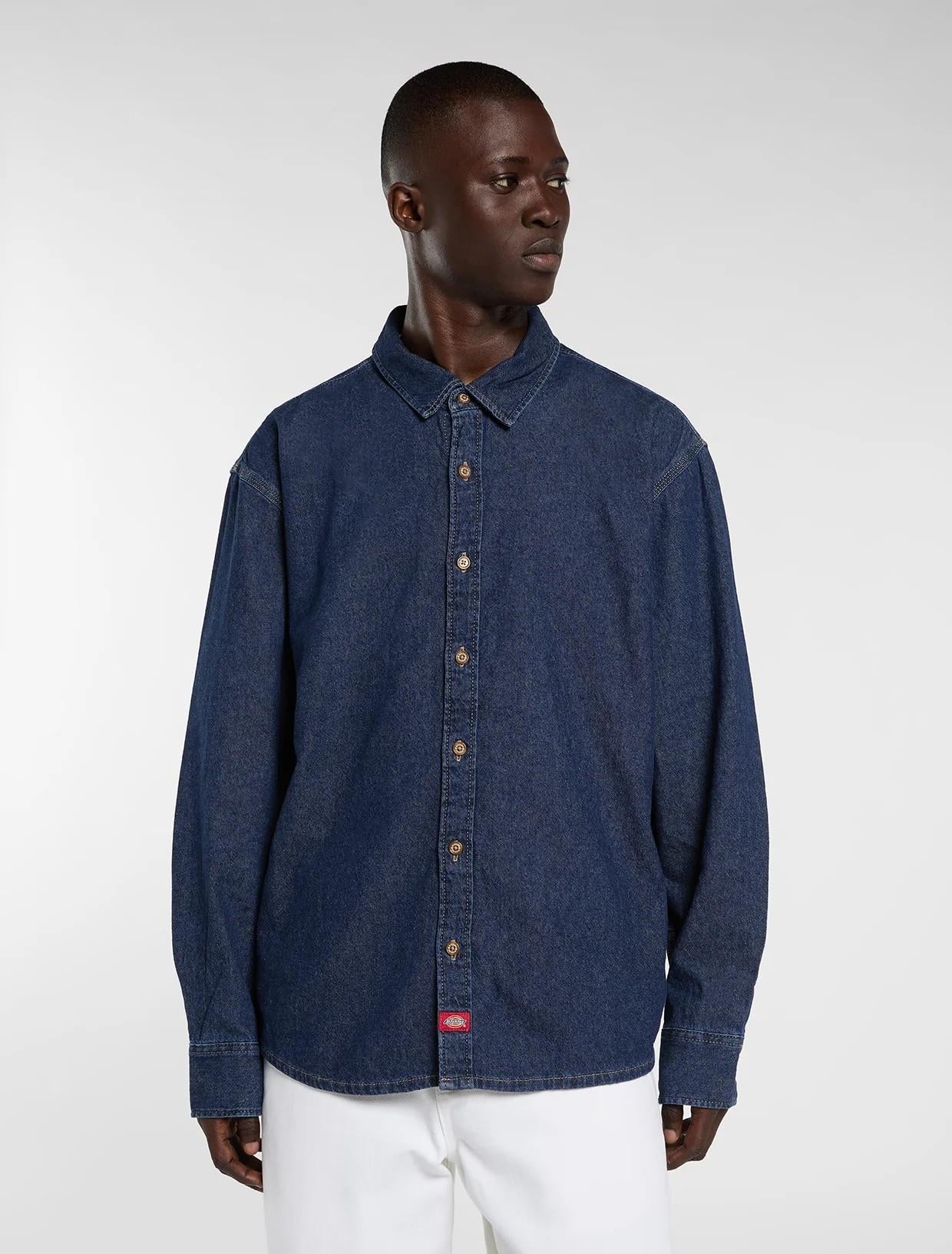 Camicia leggera in denim a maniche lunghe DK0A88GY 0DD1 DICKIES 