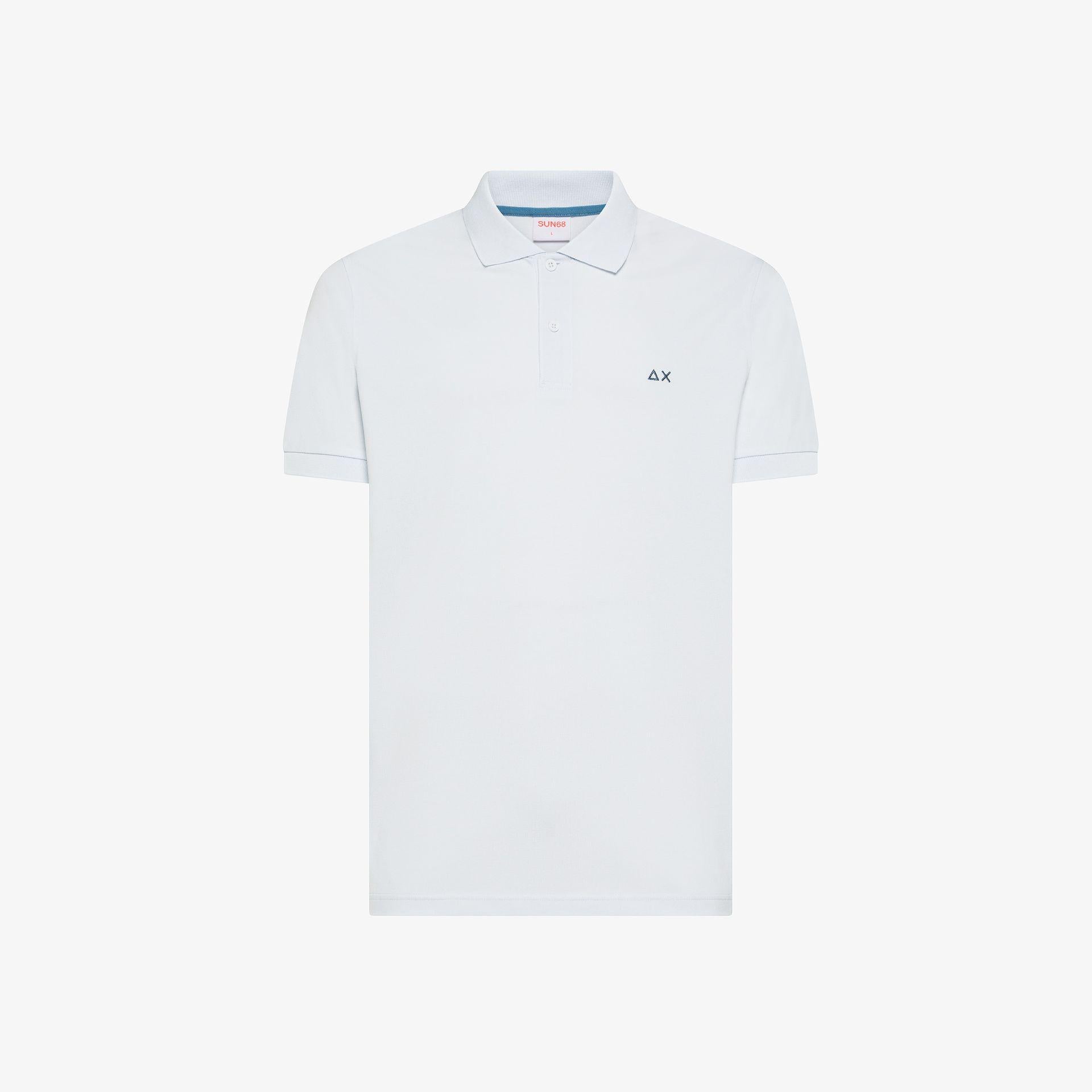 Polo con ricamo A36135 31 SUN68 
