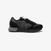 Sneaker bicolor in nylon e suede