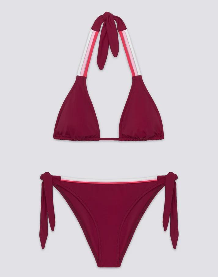 Top americano e slip regolabile W817KNL30RB A9001 SUNDEK 