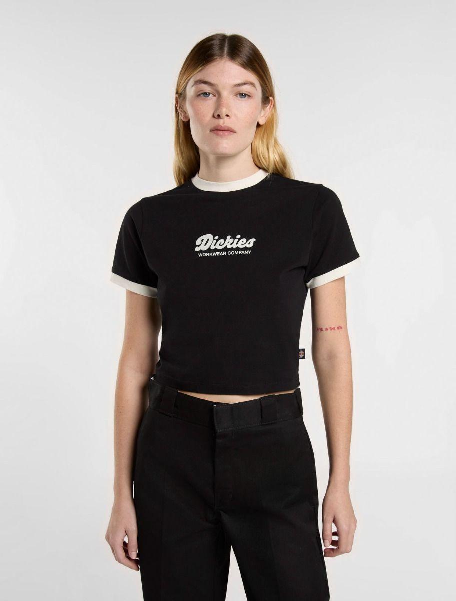 T-shirt Lewistown Ringer DK0A4Z8I BLK1 DICKIES 