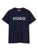 T-shirt con logo frontale