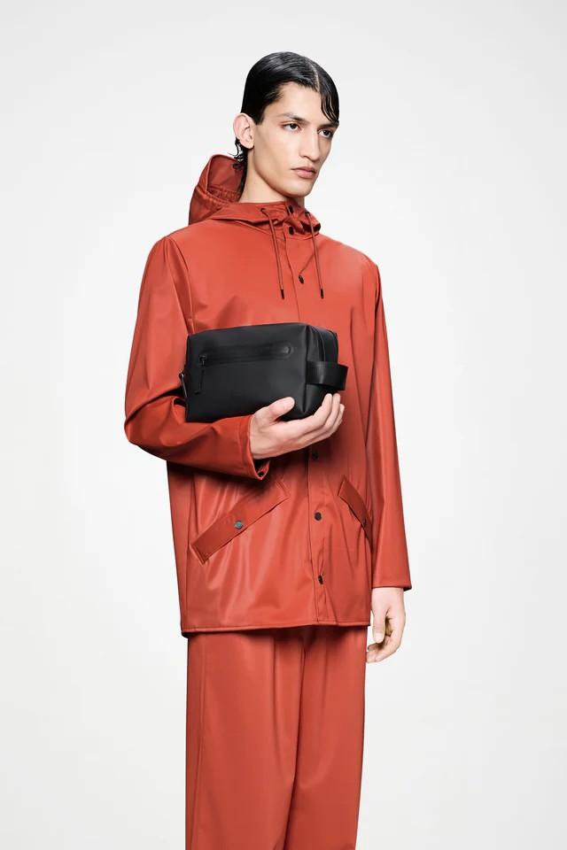 2 Zip wash bag RA16000 BLA RAINS 