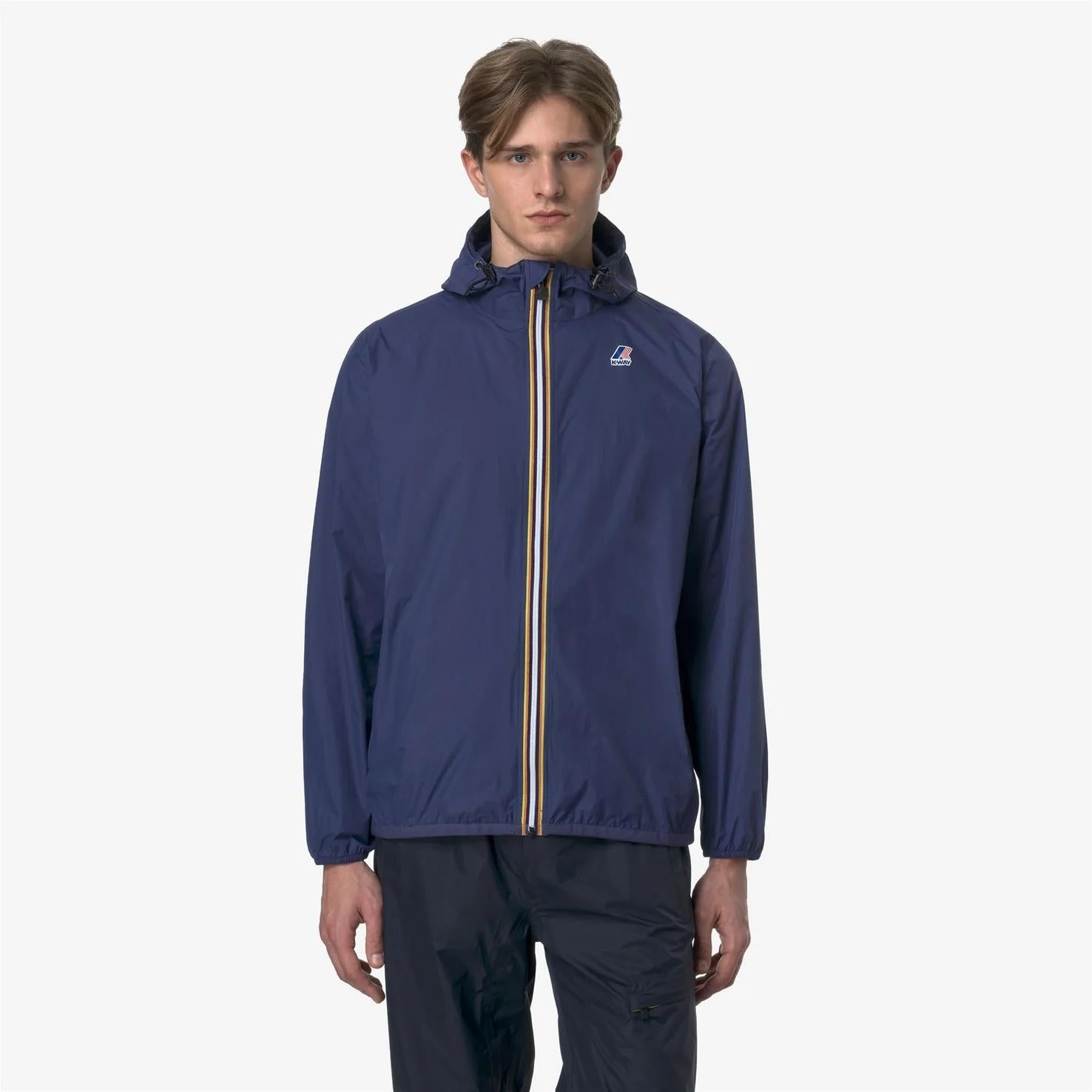 Giacca blu unisex ripiegabile K2123ZW 867 K-WAY 