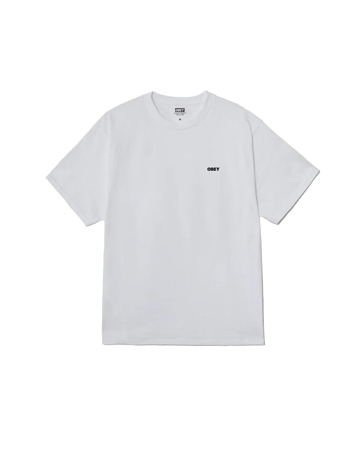 Eyes open classic t-shirt 165264331 WHT OBEY 