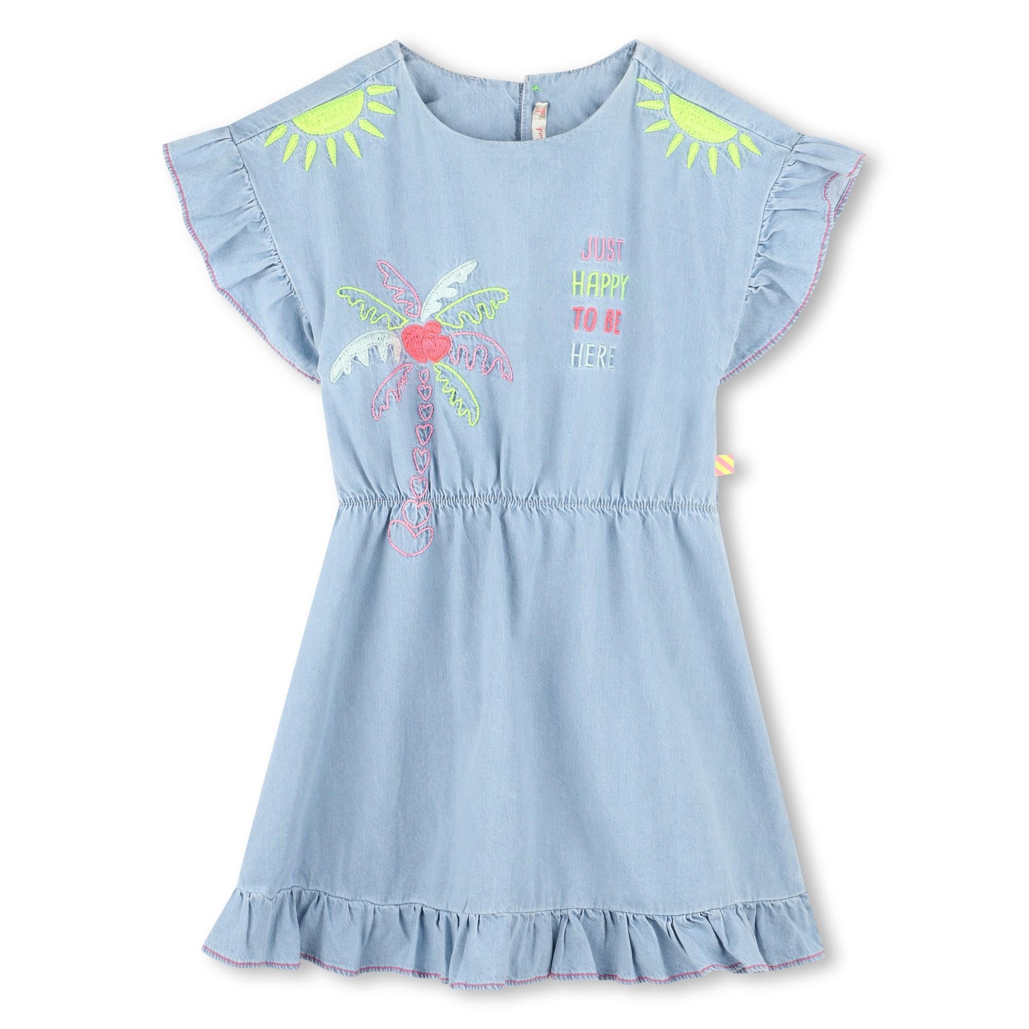 Abito denim U21024 Z04 BILLIEBLUSH 