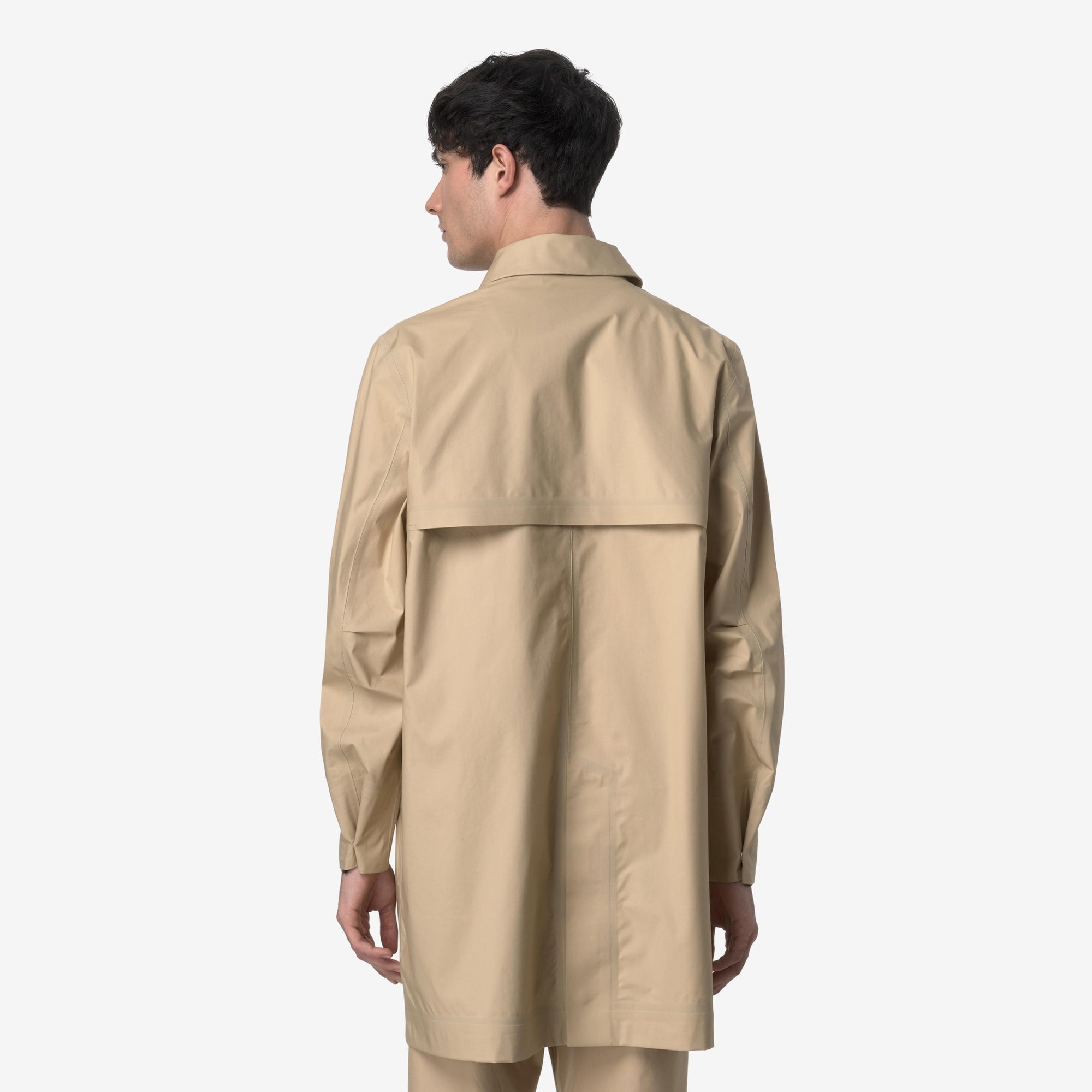 Giacca Urbana Uomo 3/4 Beige con Dettagli Tecnici K4131TW AZI K-WAY 