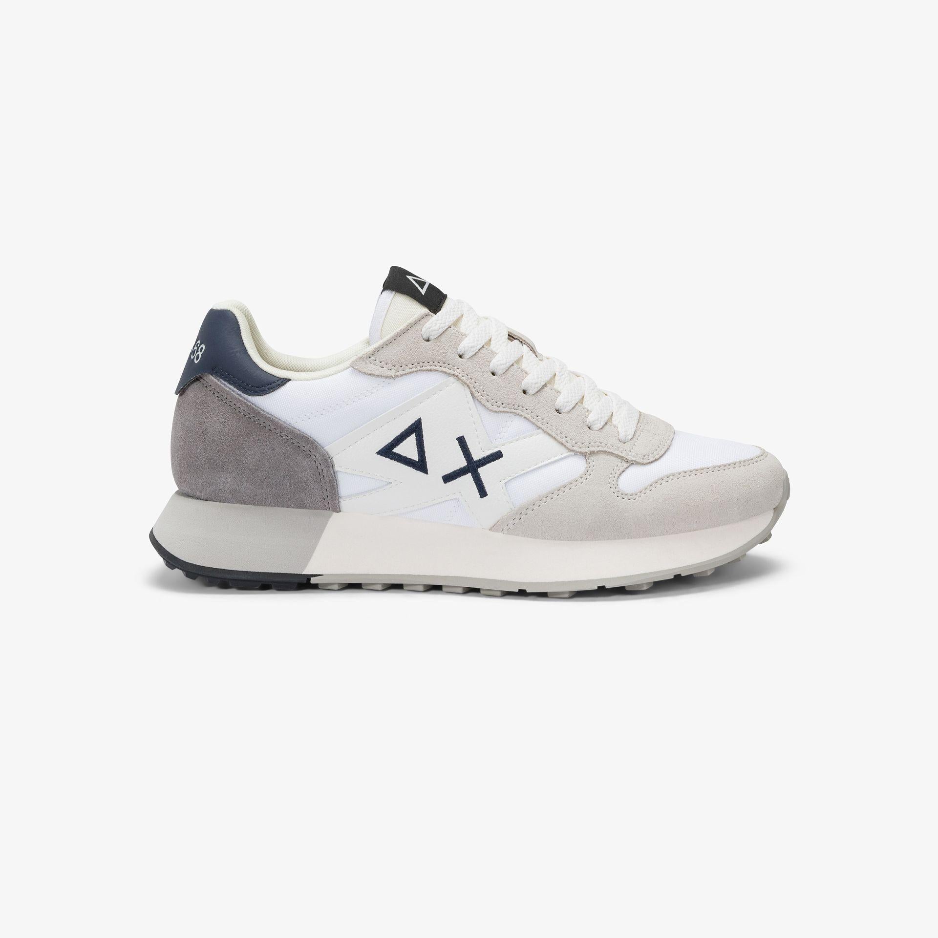 Sneaker Jaki Solid in nylon e suede Z45113 01 SUN68 SHOES 