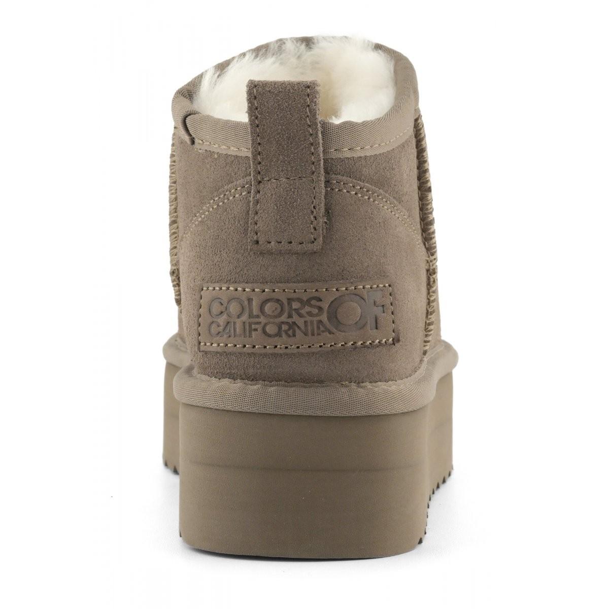 Stivale platform in pelle HCSHEARPLA2 TAU COLORS OF CALIFORNIA 