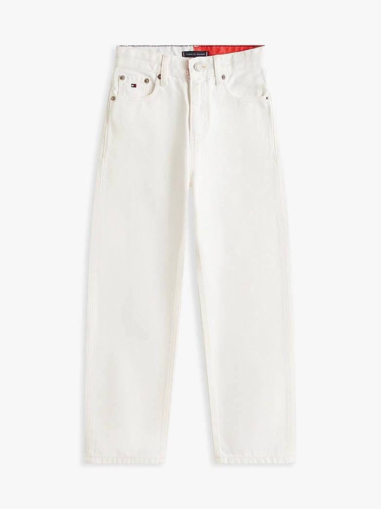 Jeans Heritage larghi bianchi KB0KB10342T 1CD TOMMY HILFIGER 