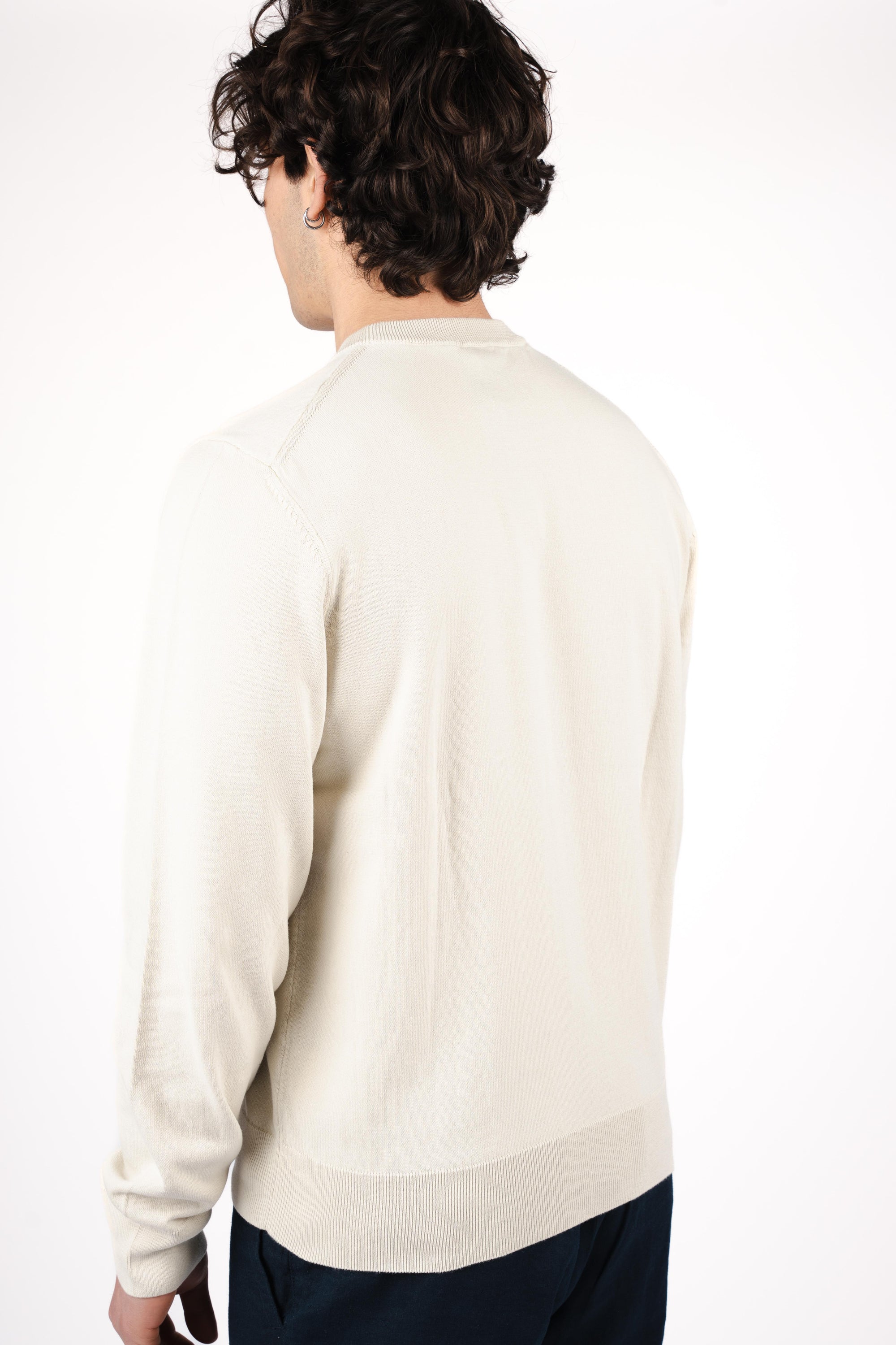 Maglione con logo ricamato 50556344 131 BOSS 