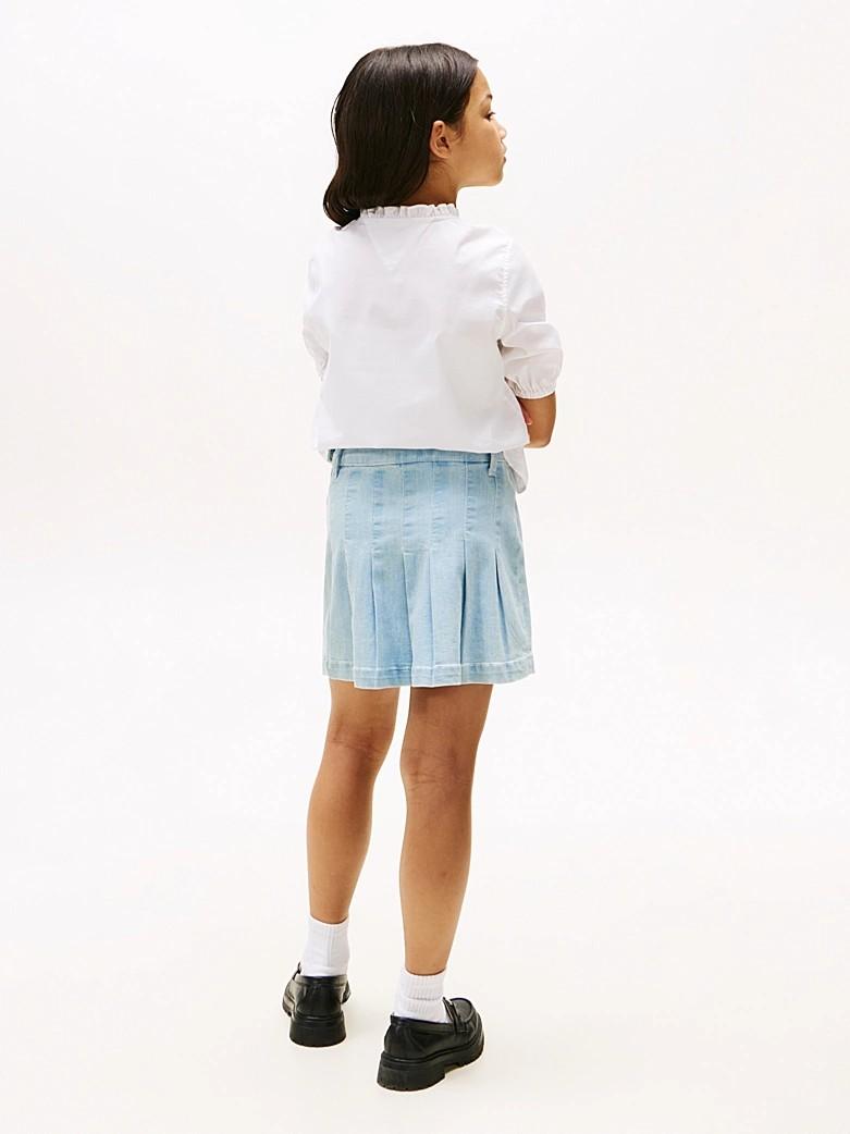 Gonna in denim plissettata KG0KG08743T 1AA TOMMY HILFIGER 