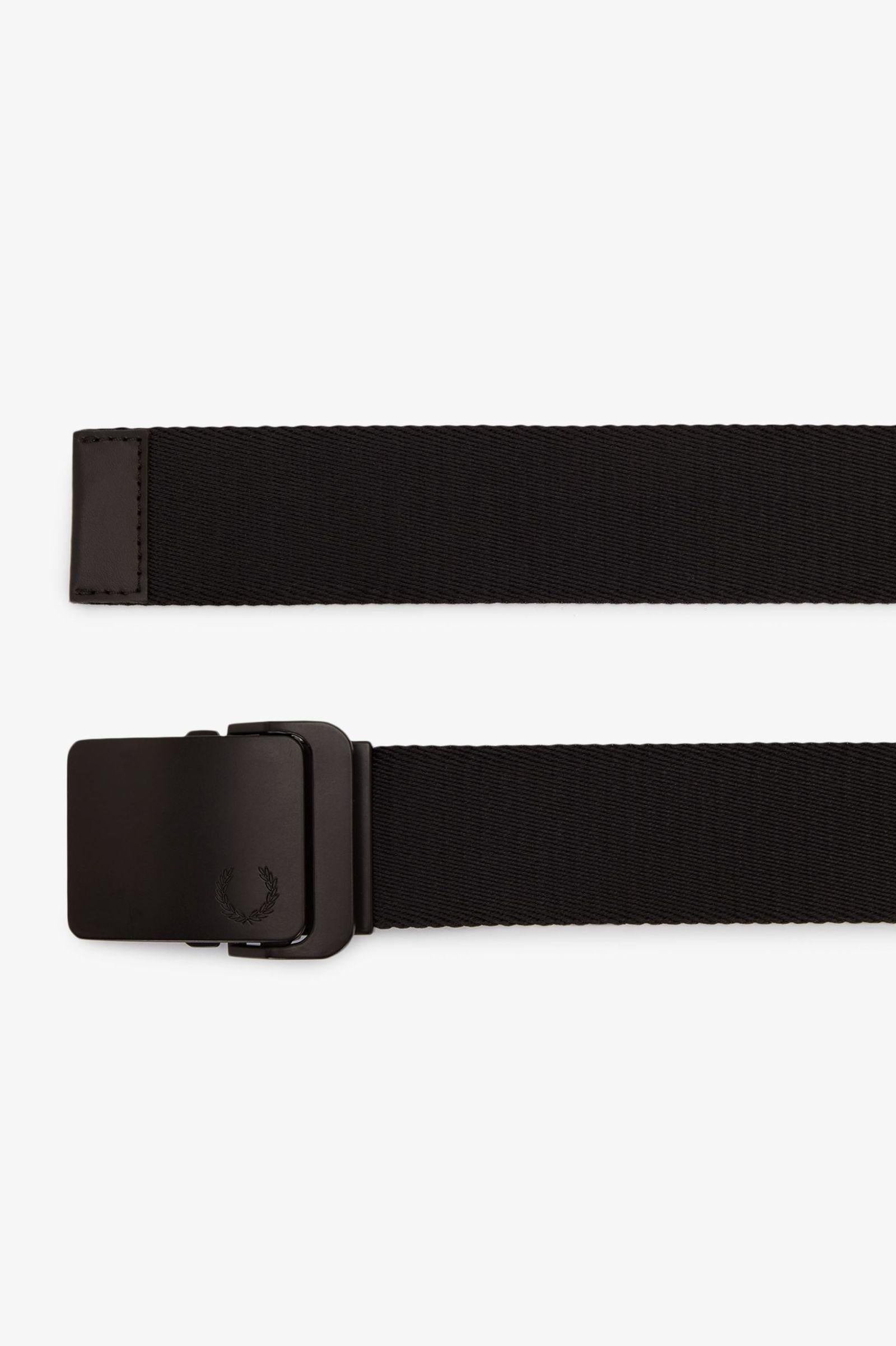 Cintura a fettuccia tinta unita BT224858 102 FRED PERRY ACCESSORIES 