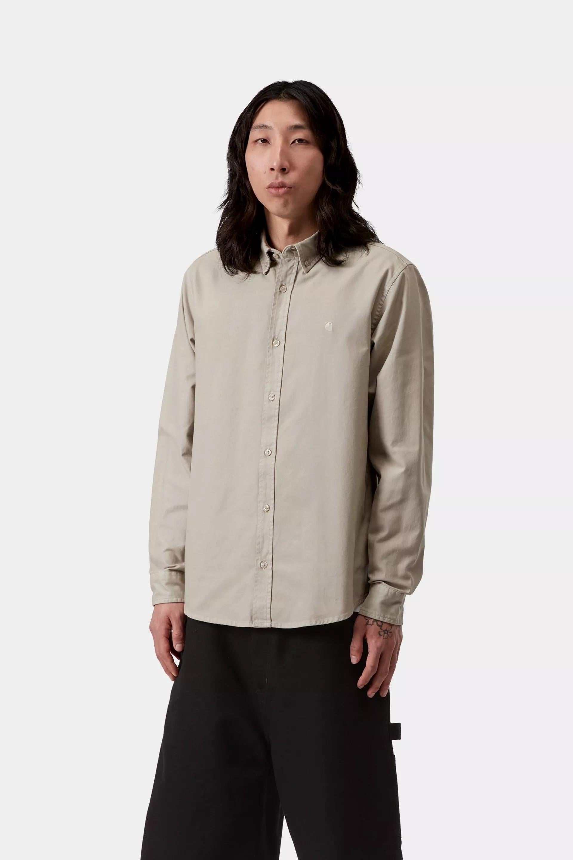L/S Bolton Shirt I030238 3GEGD CARHARTT WIP 
