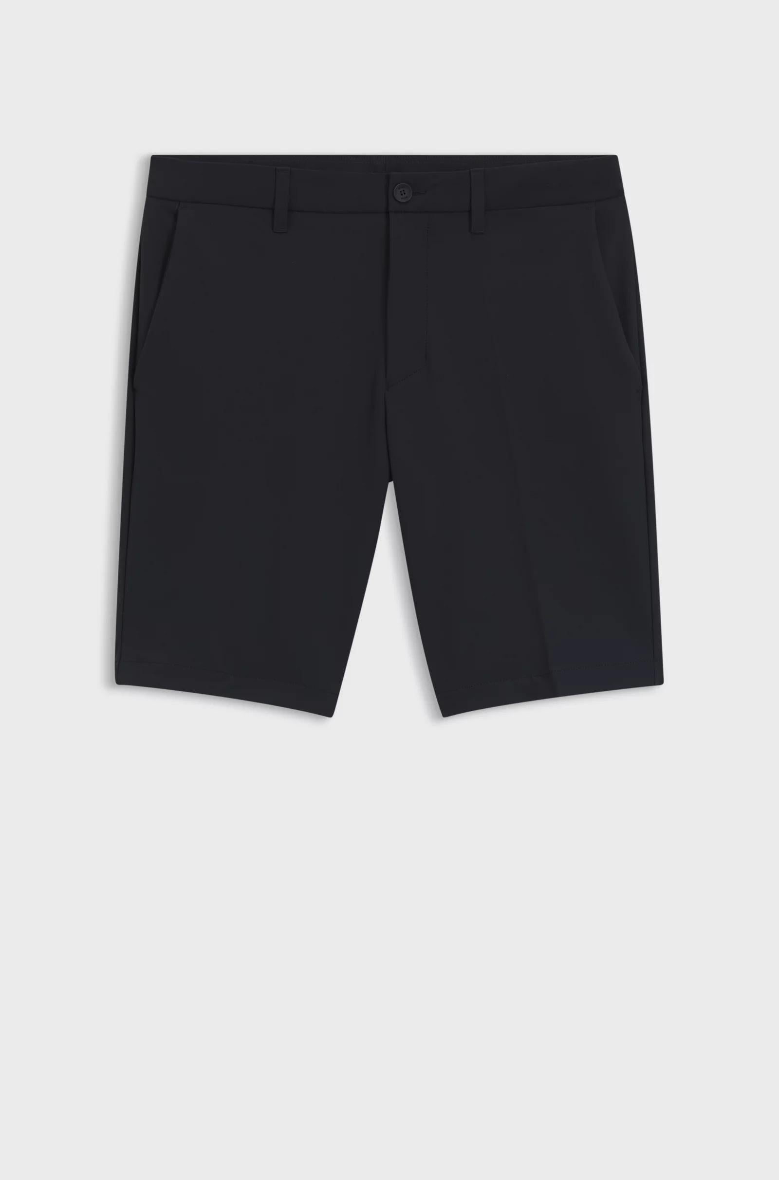 Bermuda slim fit in tessuto elasticizzato idrorepellente 50540337 402 BOSS 