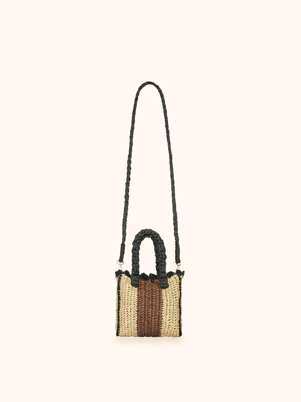 Mini bag donna beige MA26SW0080 BG ME FUI 