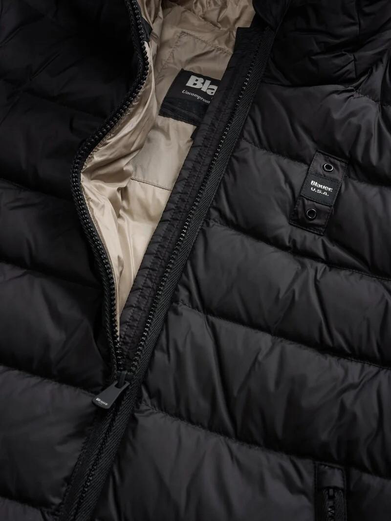 Piumino lungo agnes 25WBLDK03102 999EI BLAUER 
