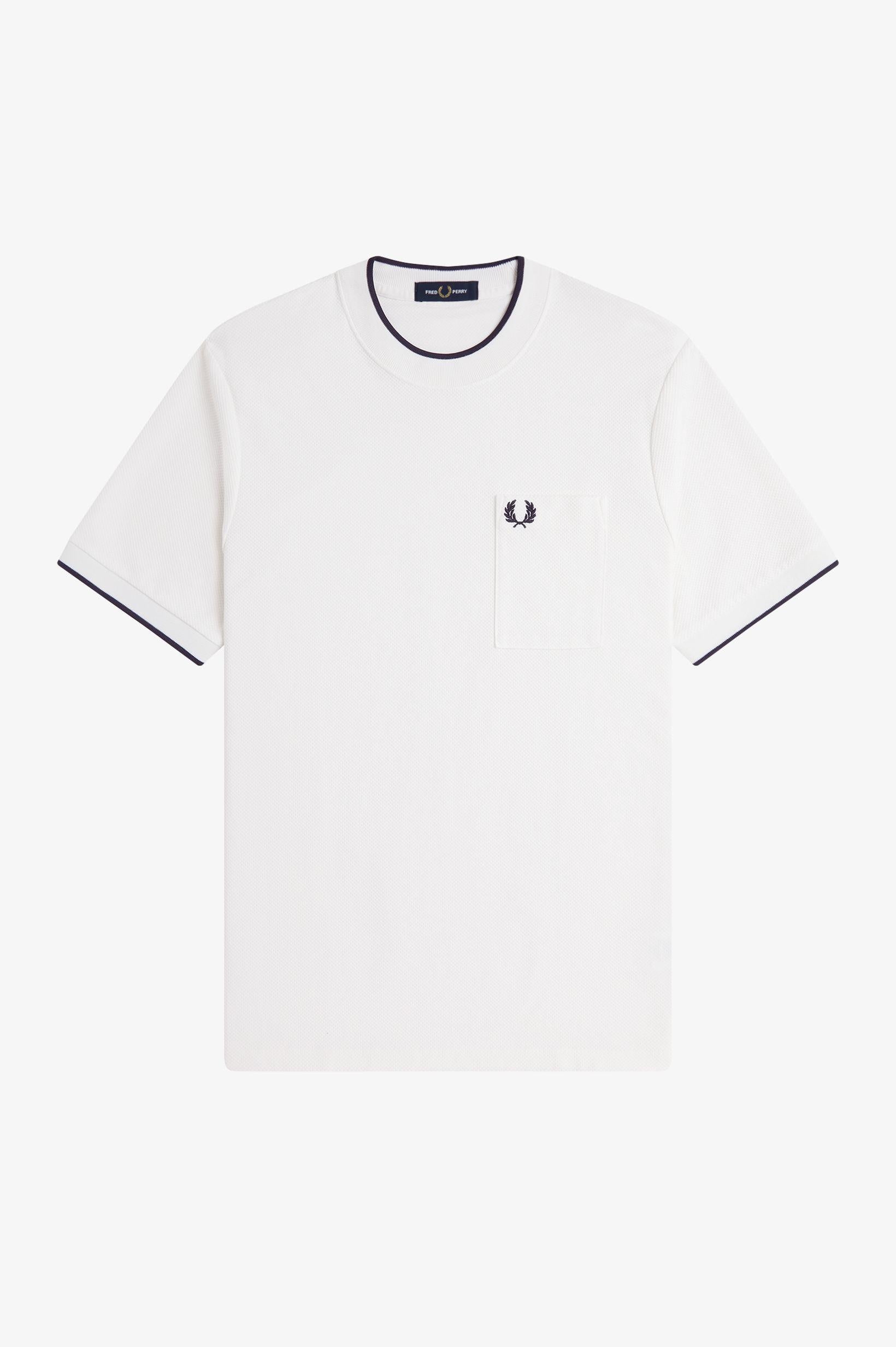 T-shirt con logo M239557 129 FRED PERRY 