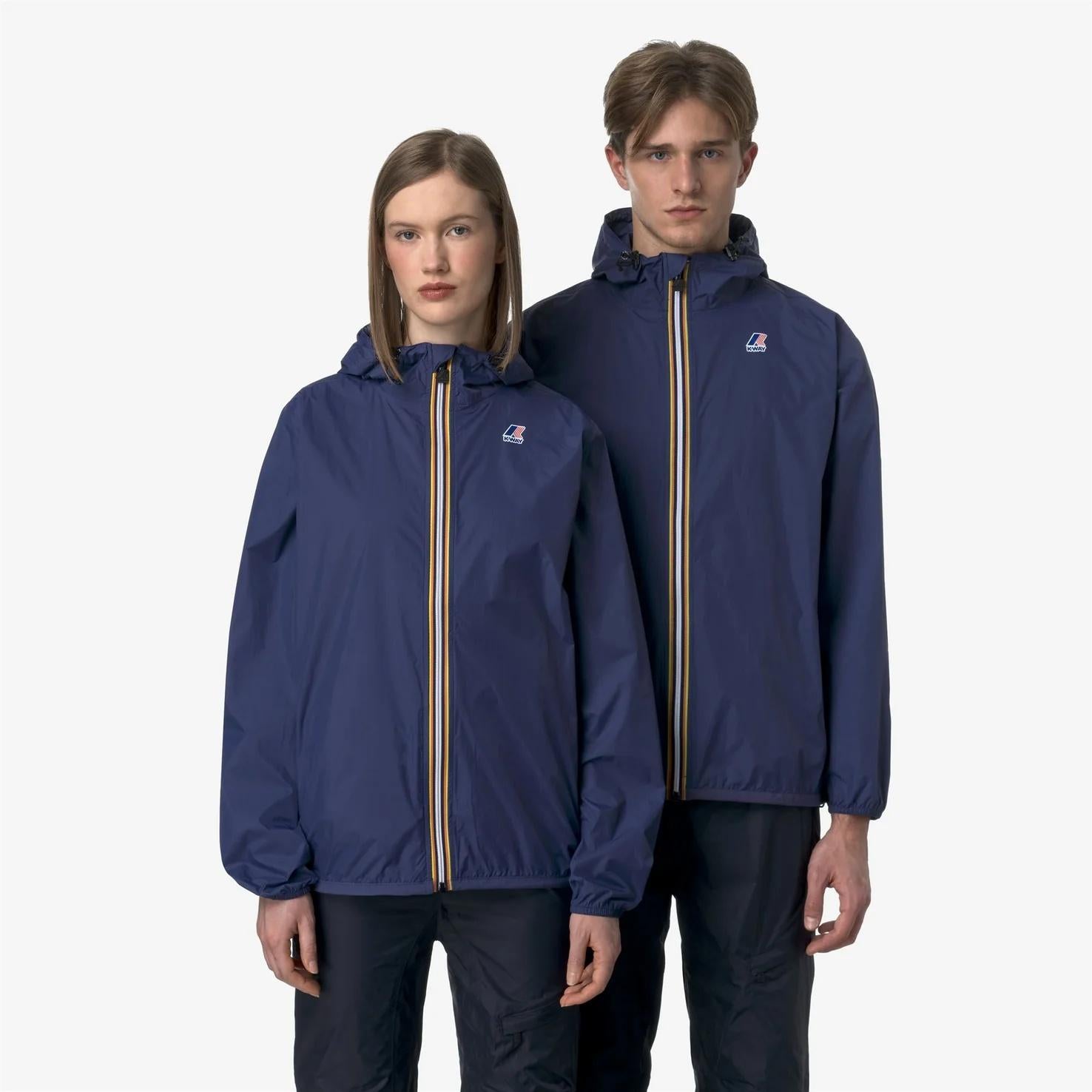 Giacca blu unisex ripiegabile K2123ZW 867 K-WAY 