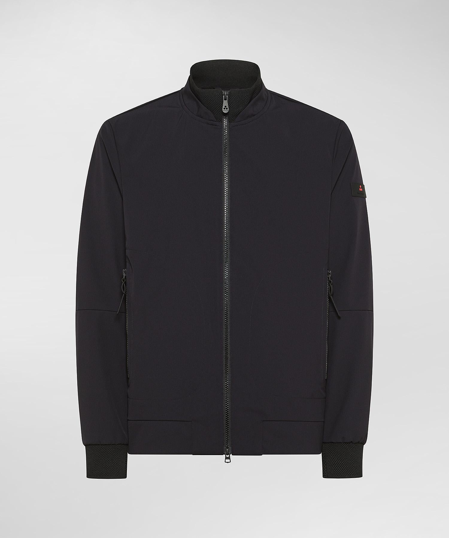 Bofin MDN Giacca antivento con dettagli elastici blu grafite PEU5490 215 PEUTEREY 