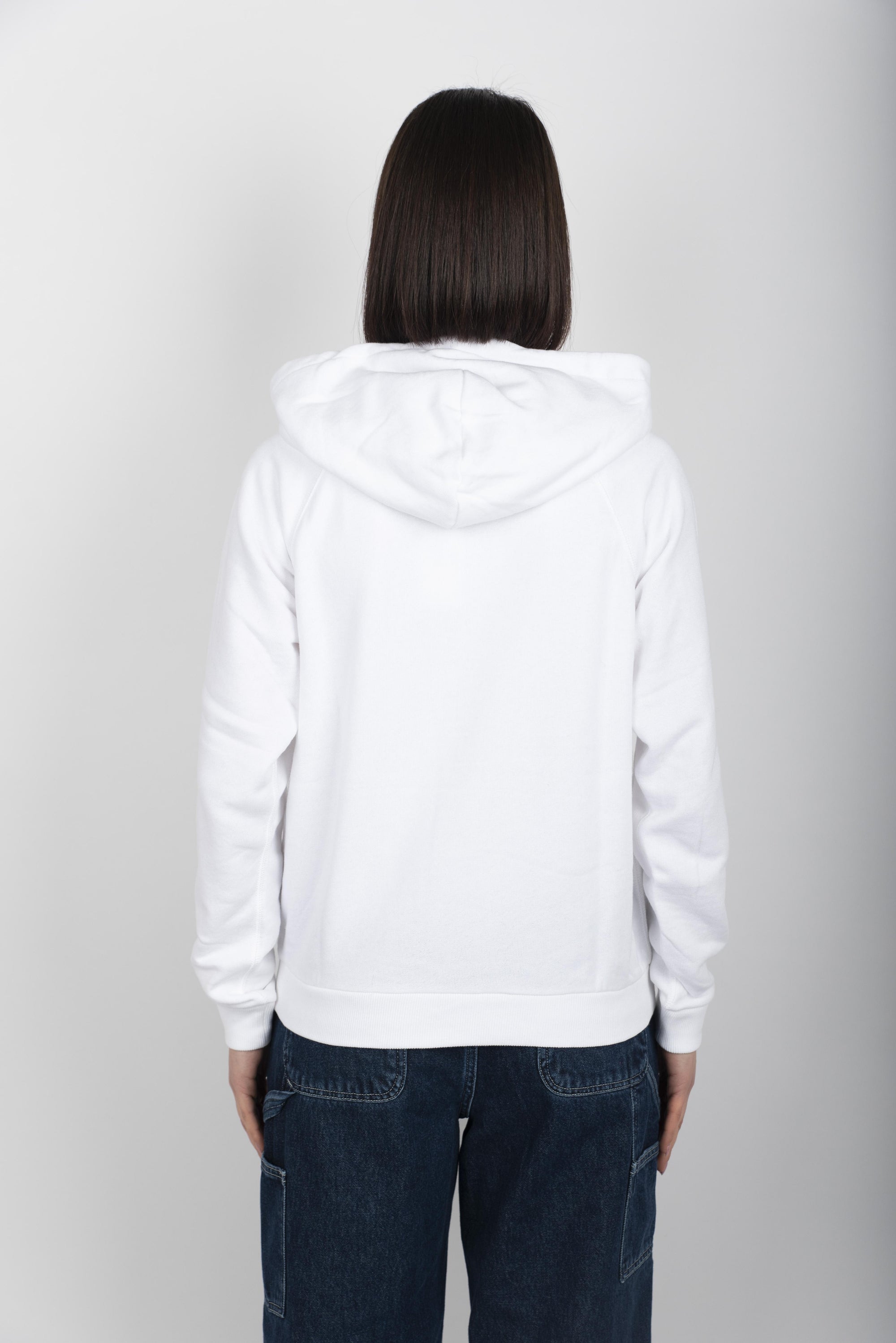 Pullover con cappuccio in felpa bianco 211935583 008 POLO RALPH LAUREN 