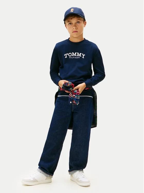 Felpa monotype KB0KB10052T C1G TOMMY HILFIGER 