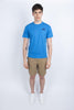 T-shirt con tasca blu