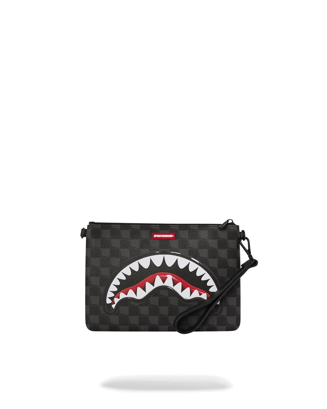 Pochette dripping Shark in Paris 910B8948 NSZ SPRAYGROUND 