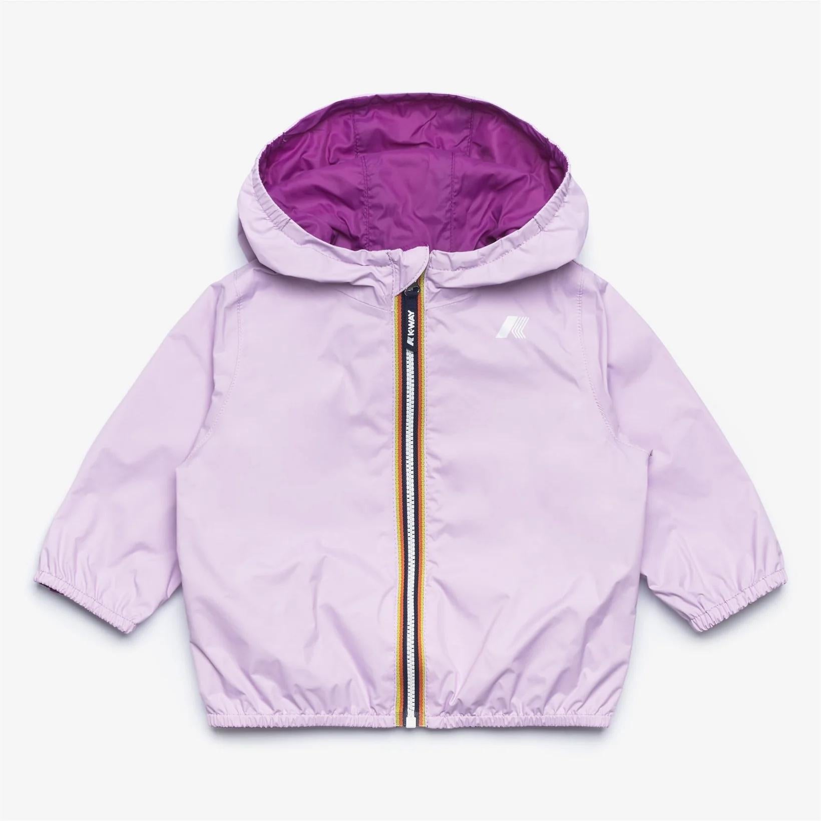 Giacca corta viola neonati K2123IWA B1H K-WAY 