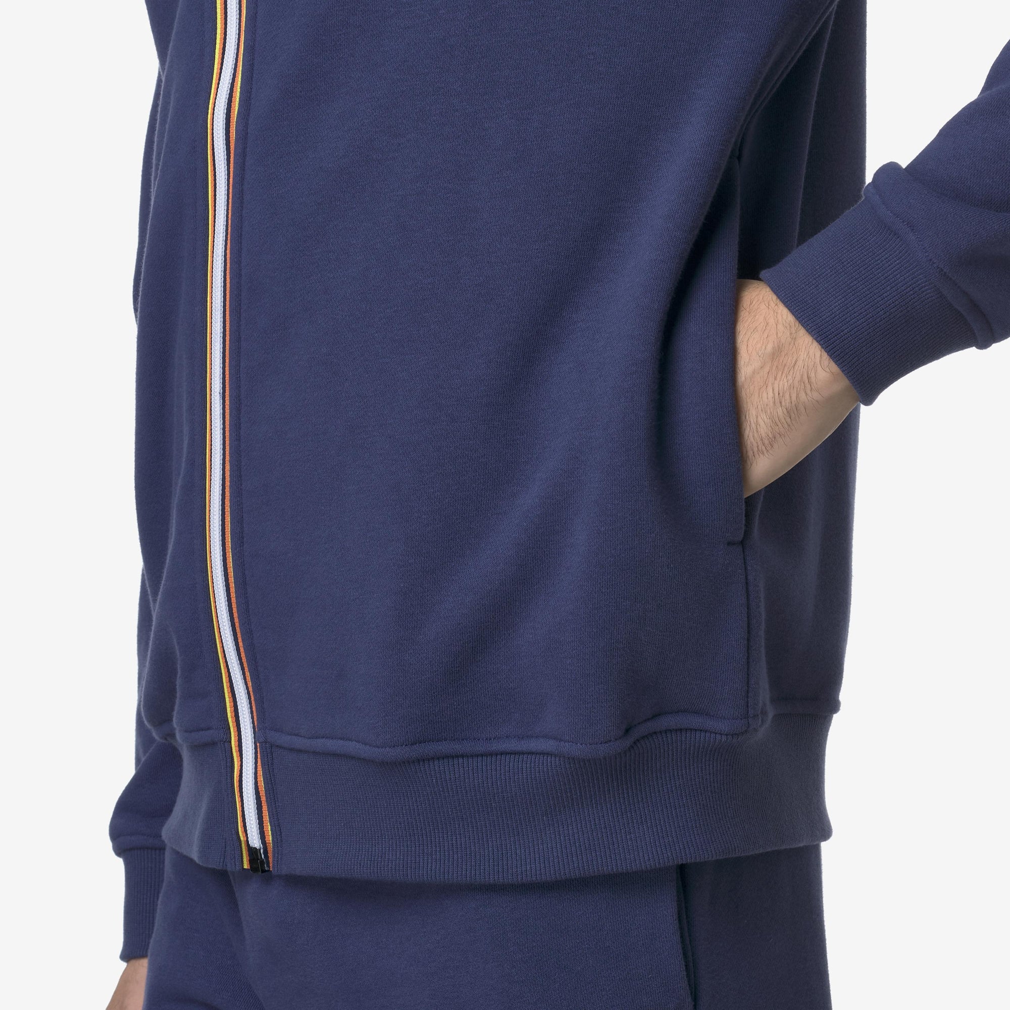 Giacca in pile unisex blu cobalto K4115ZW 867 K-WAY 