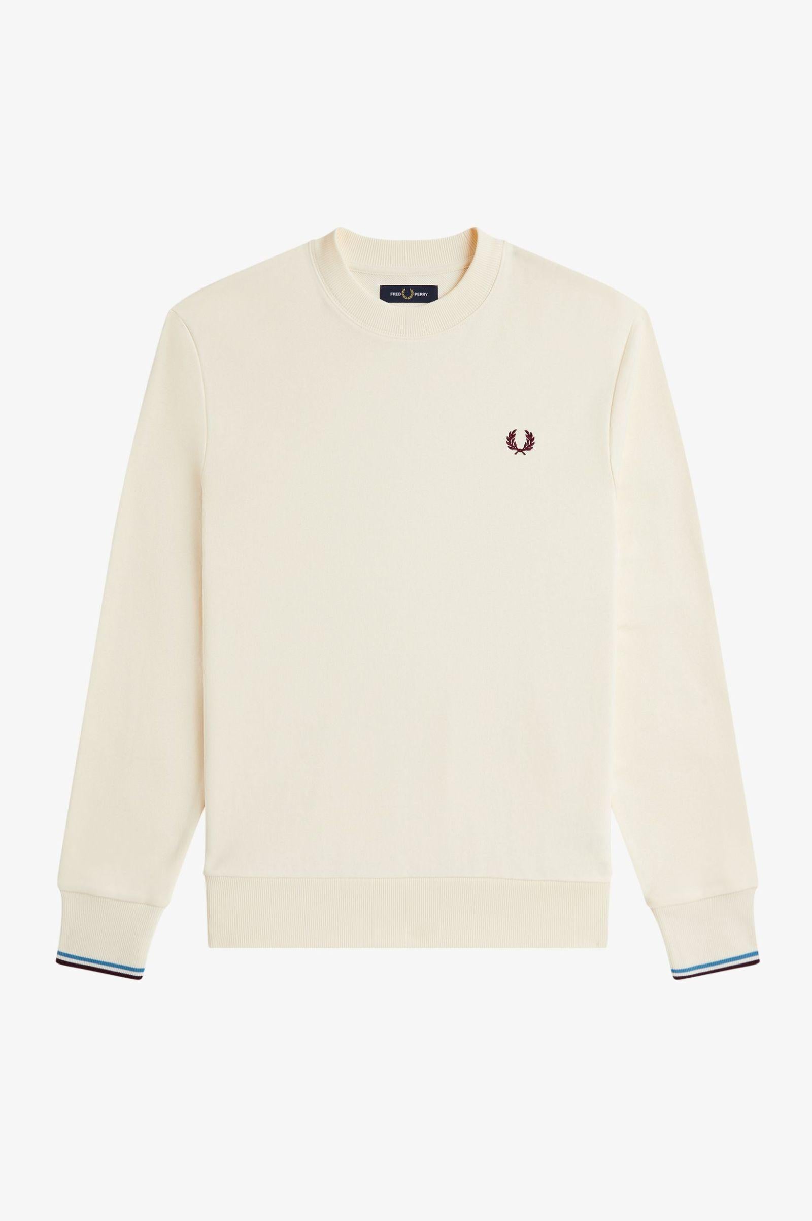 Felpa Girocollo M753555 Z46 FRED PERRY 