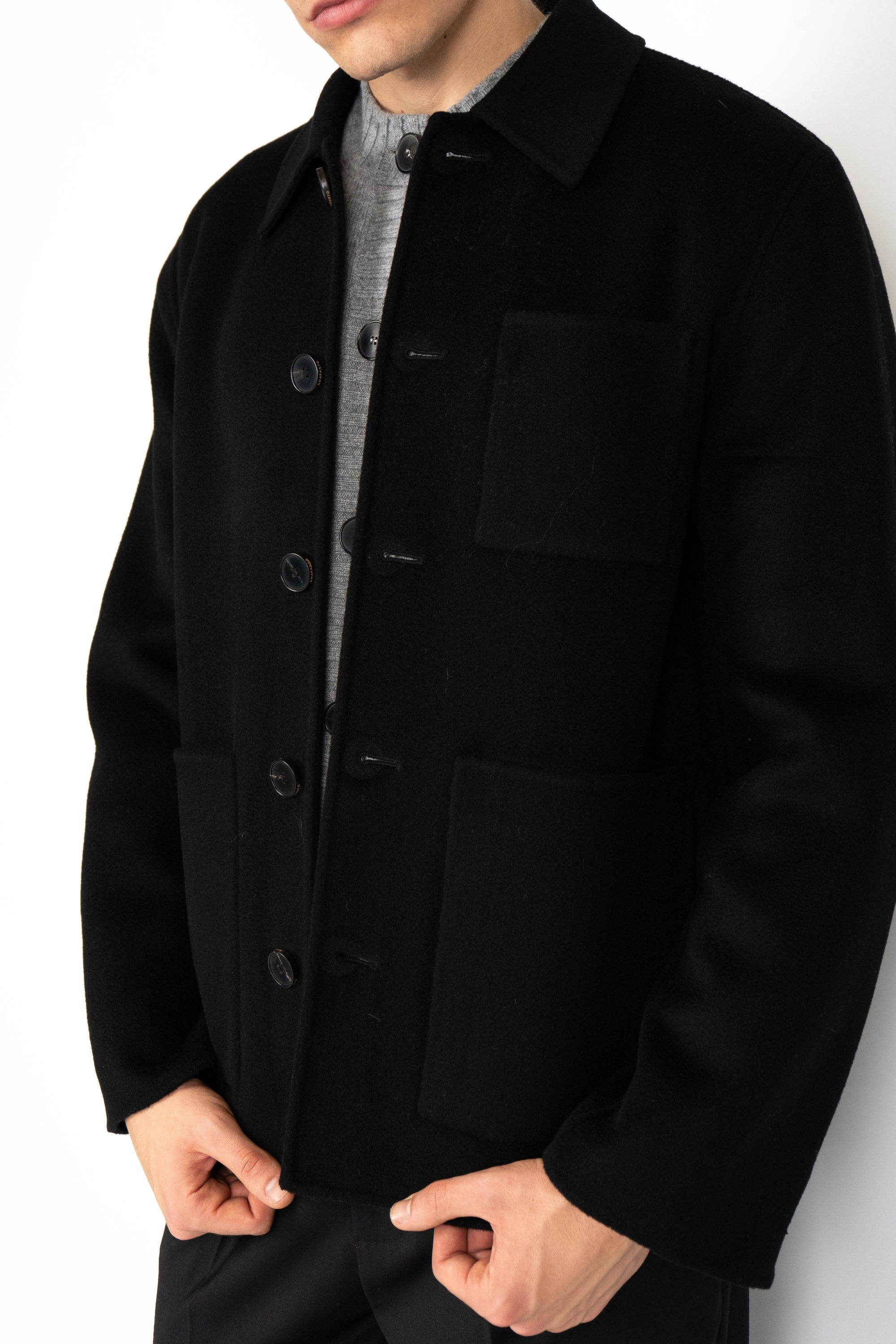 Giacca con tasconi B6F0010 A99 AMARANTO 