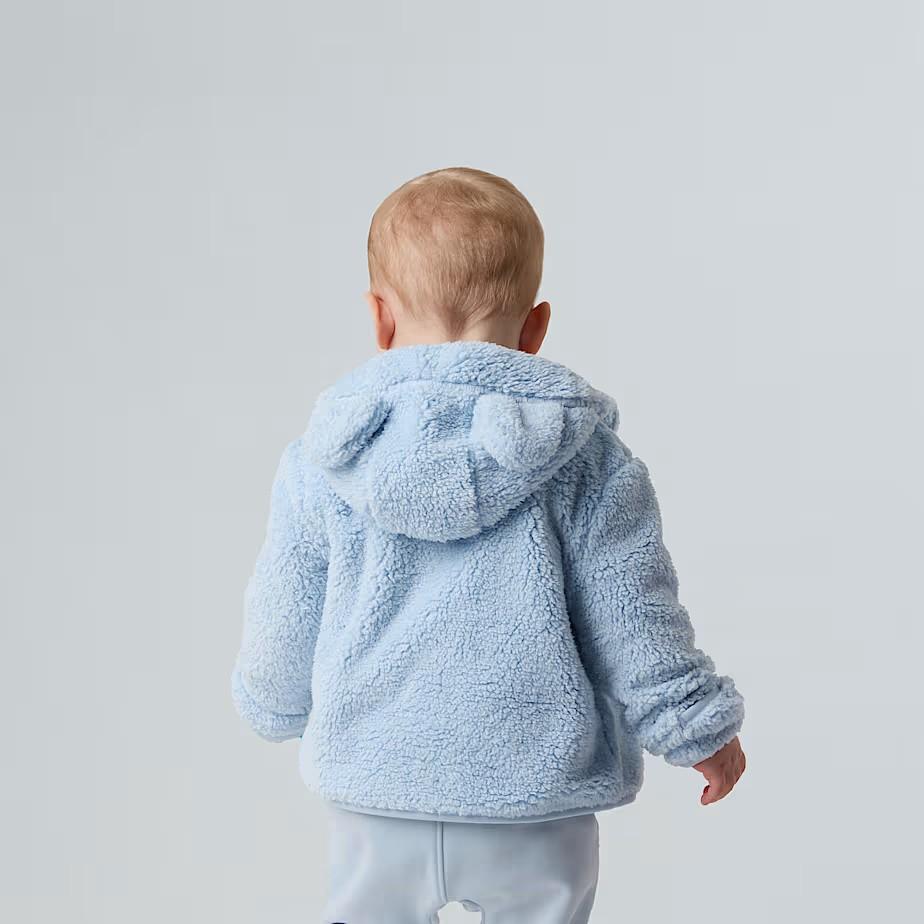 Felpa con cappuccio e cerniera integrale Campshire da neonato NF0A88VW BPO1 THE NORTH FACE 
