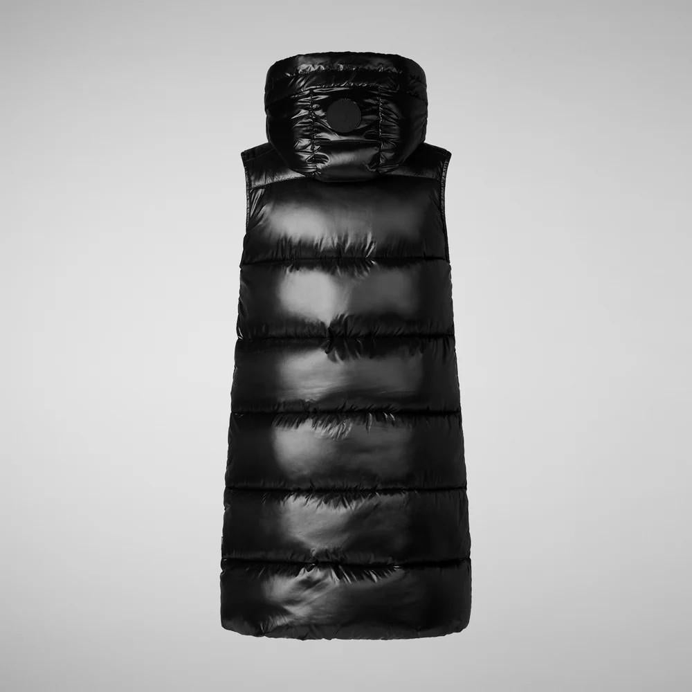 Gilet con cappuccio iria D80302W 10000 SAVE THE DUCK 