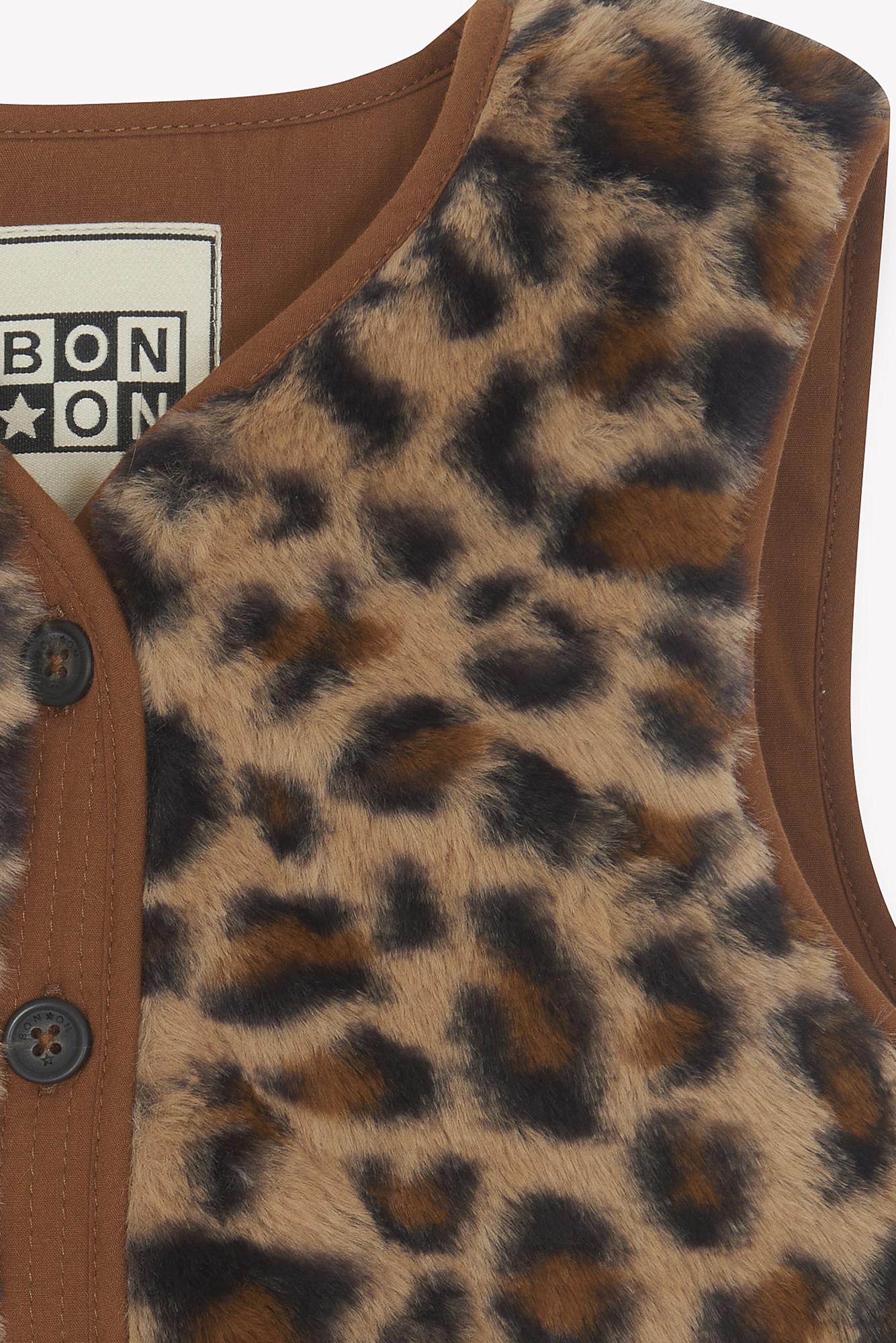 Cardigan Megane Léopard BB16022 61725H BONTON 