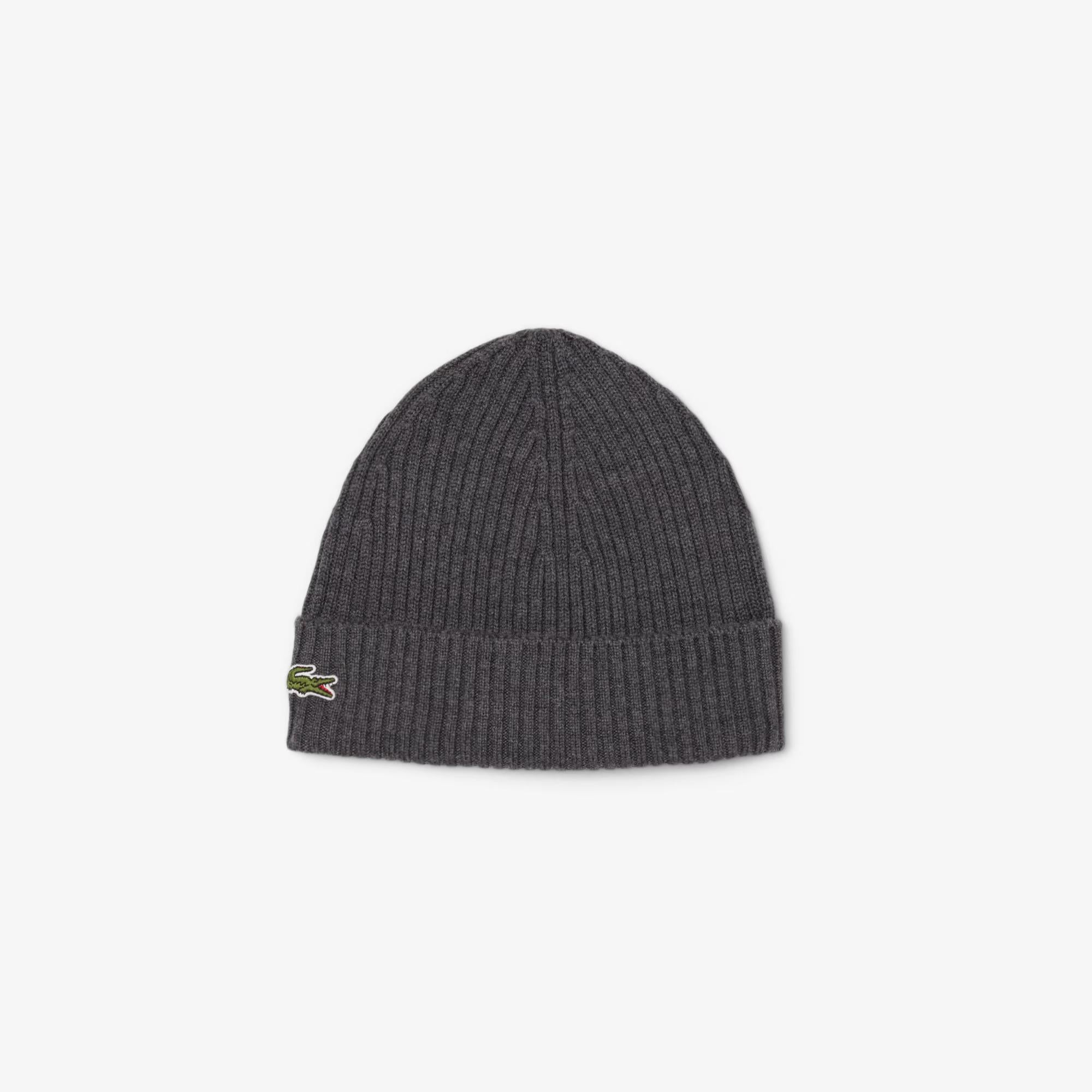 Berretto in lana a costine RB0001 050 LACOSTE 