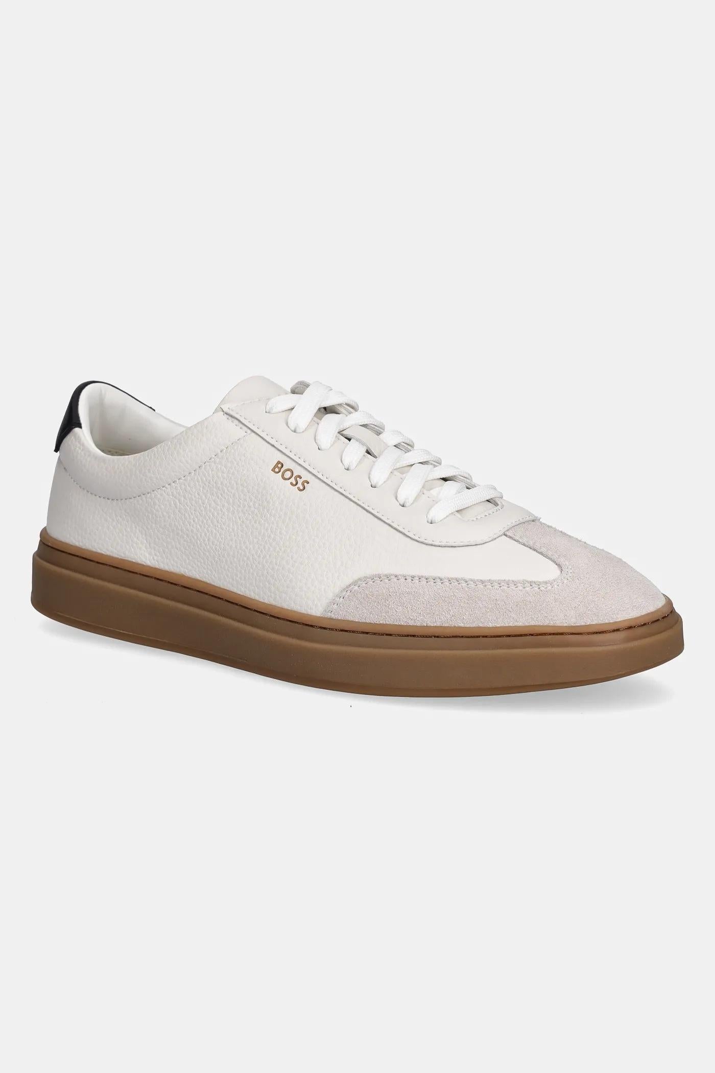 Sneakers in pelle 50552852 122 BOSS SHOES 