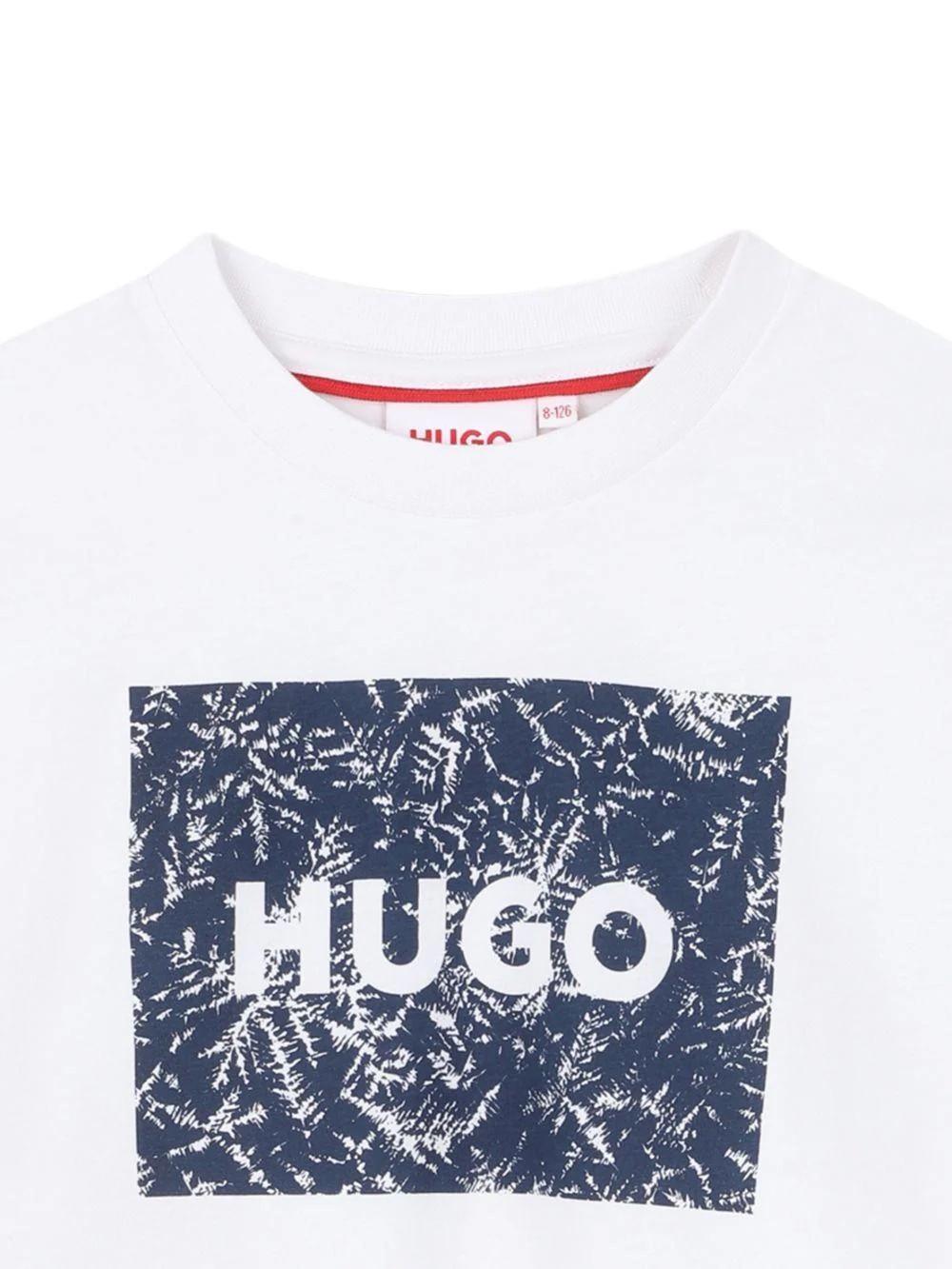 T-shirt con logo stampato G01020 10P HUGO 