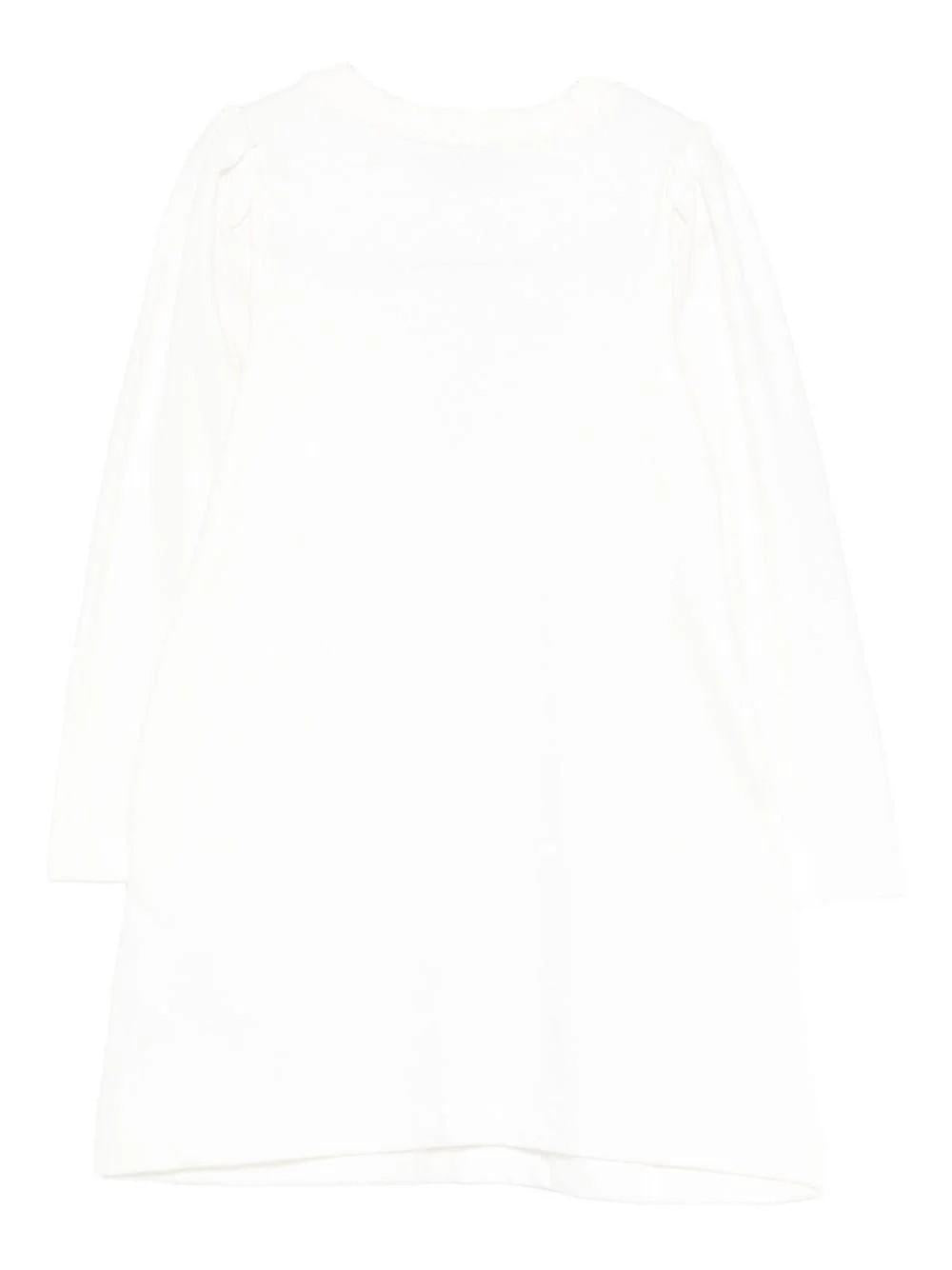 Abito con maniche lunghe HBV0FCLCA40 10063A MOSCHINO KID 