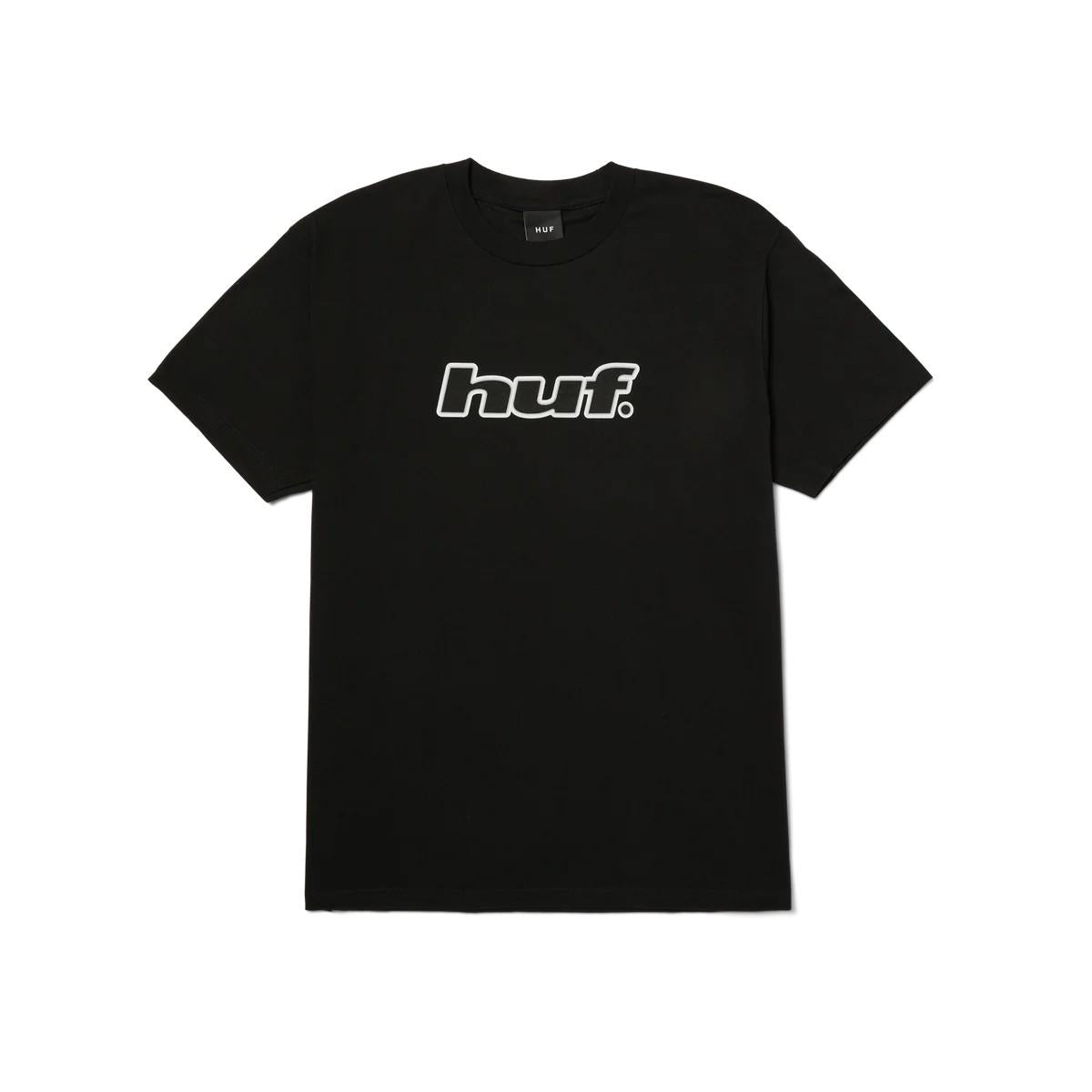 H Dot T-Shirt TS02522 BLACK HUF 