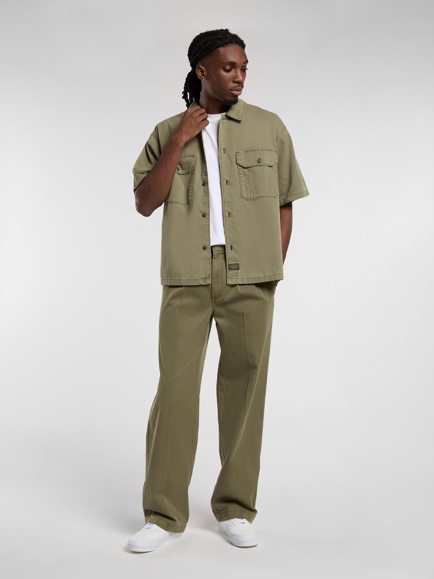 Pantaloni da lavoro Unionville con pieghe DK0A4Z7F MGR1 DICKIES 